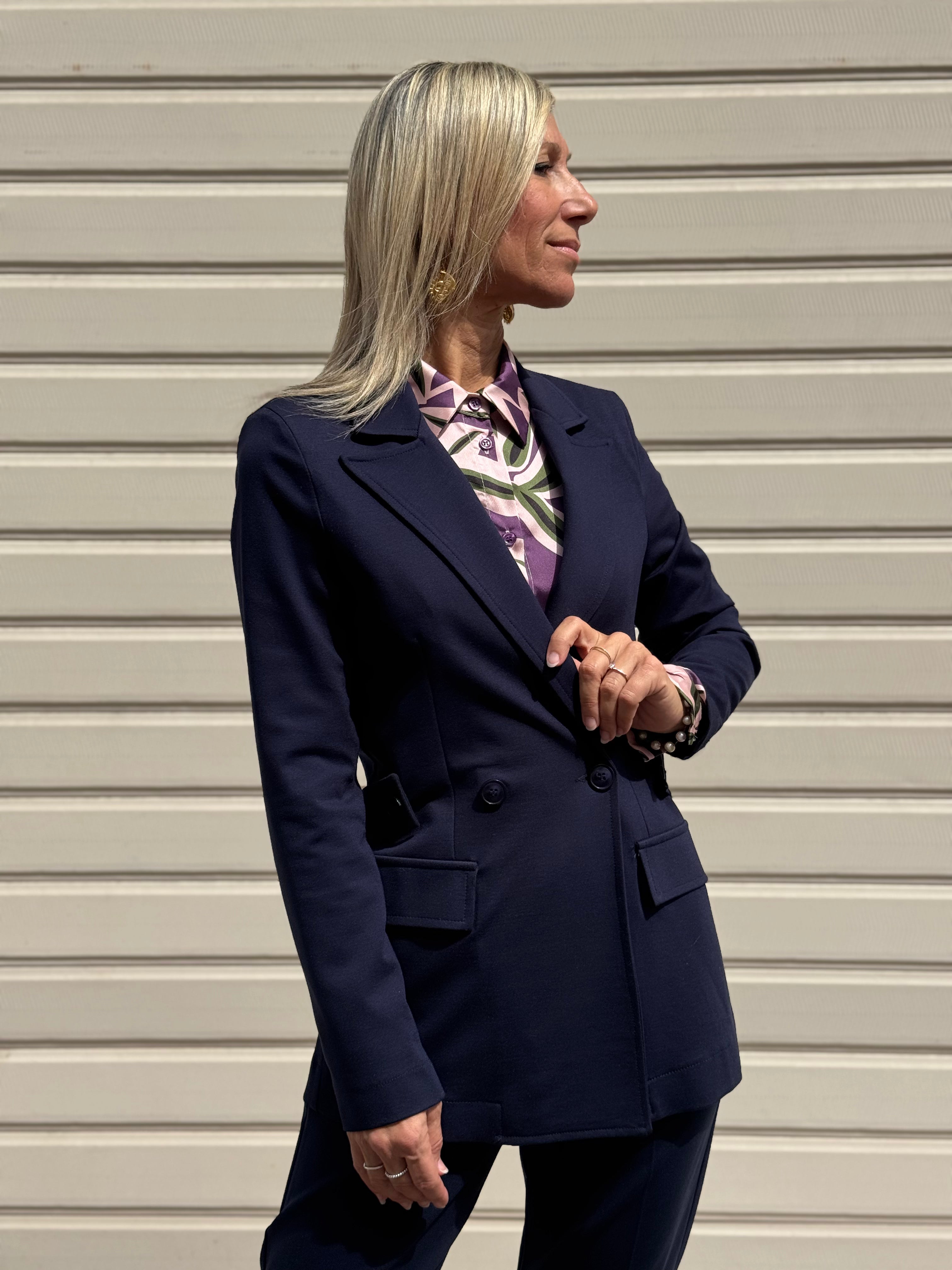 Blazer punto milano mimì