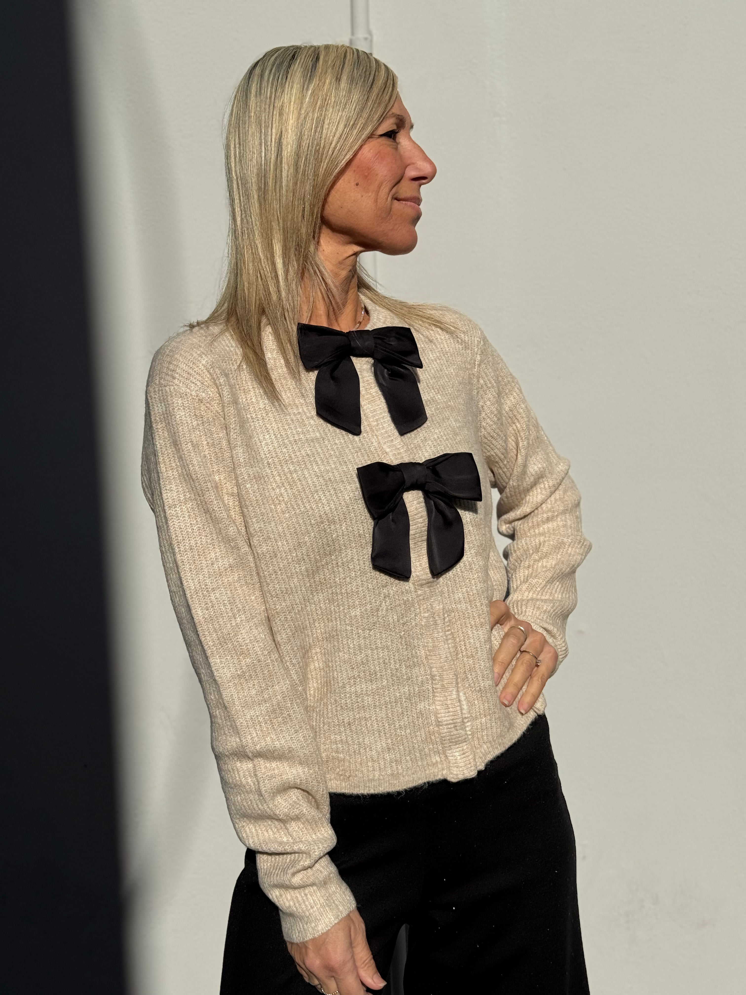 Cardigan 2 fiocchi 🎀