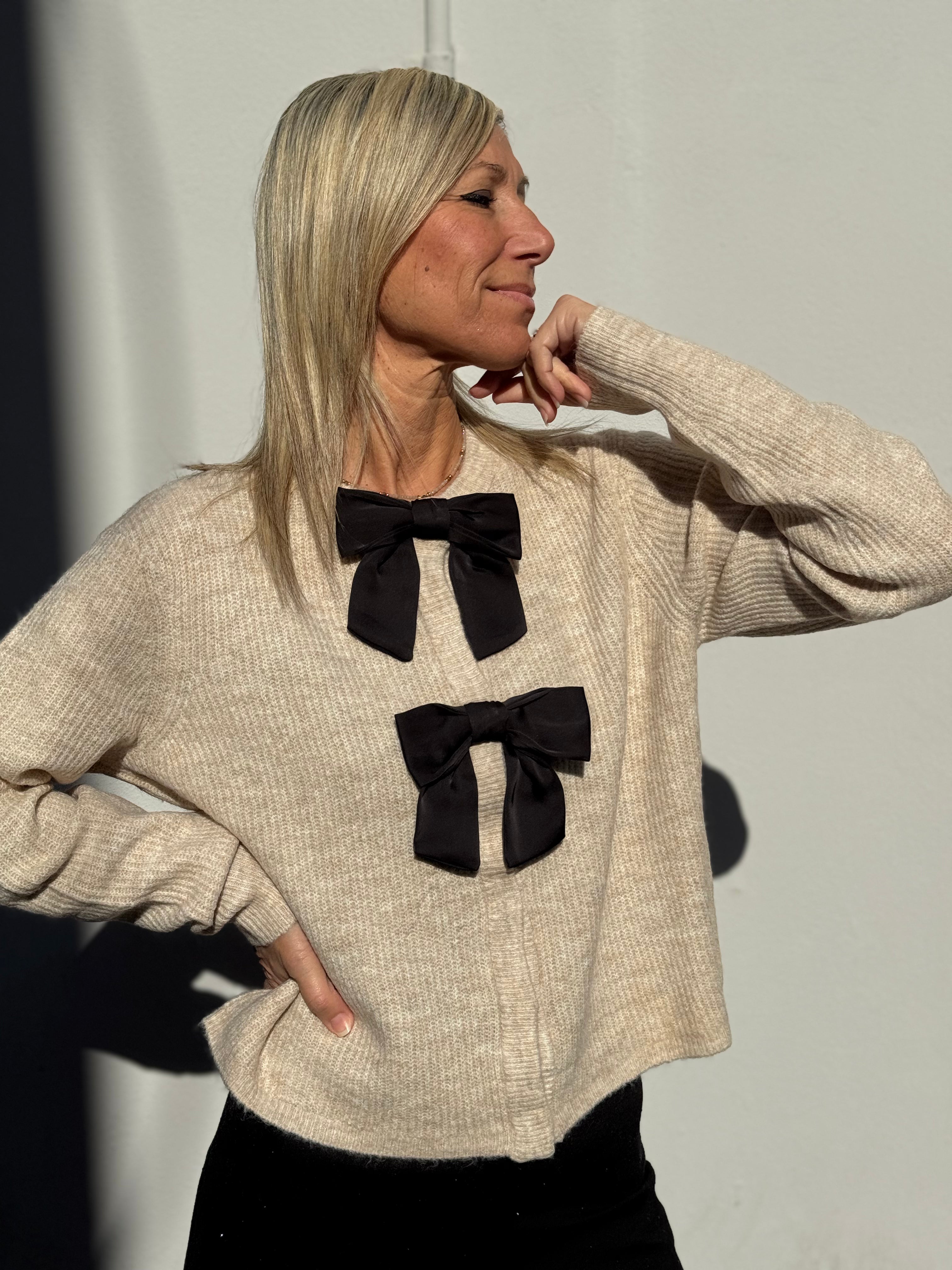 Cardigan 2 fiocchi 🎀