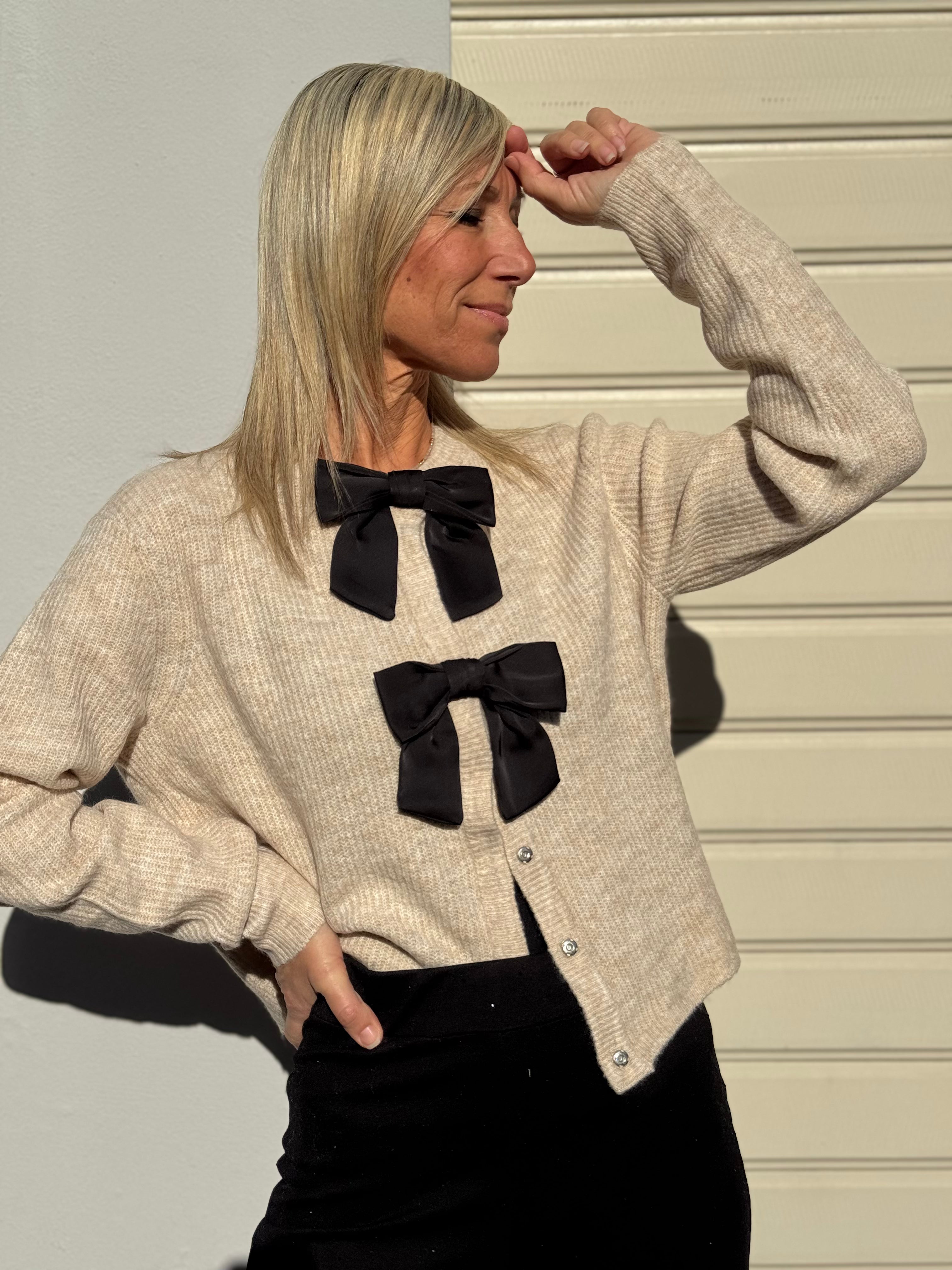 Cardigan 2 fiocchi 🎀