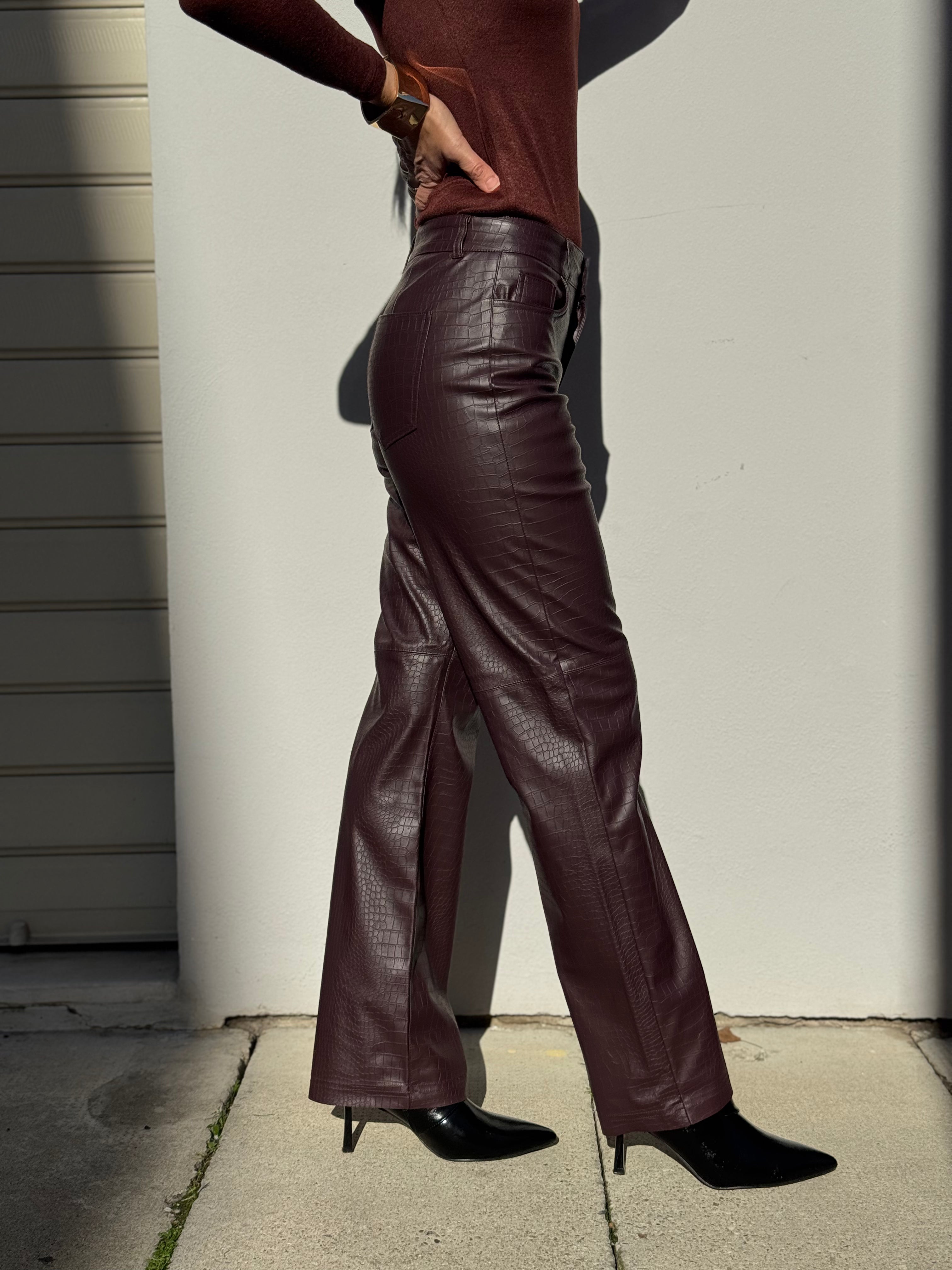 Pantalone rettile cocco