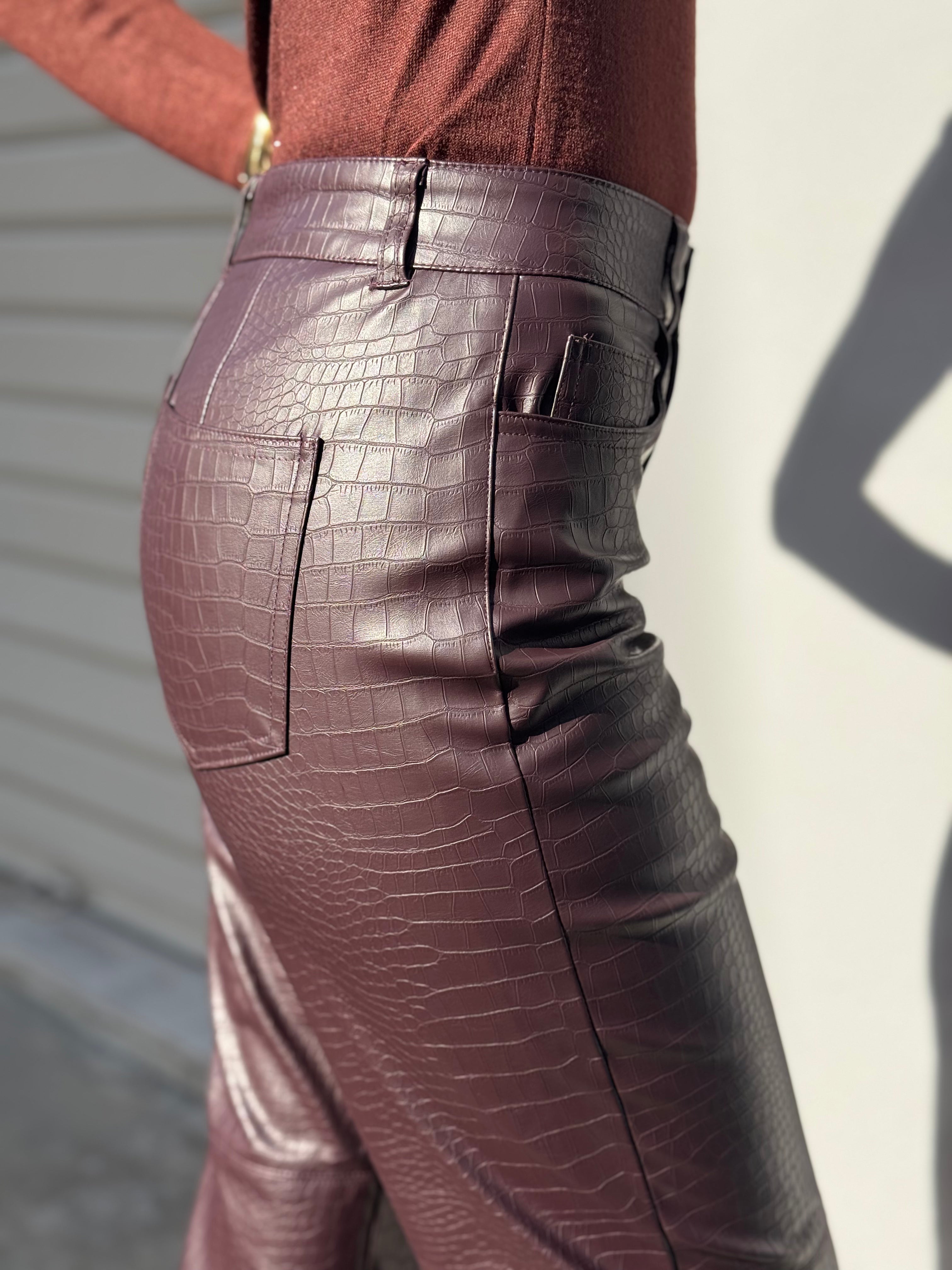 Pantalone rettile cocco