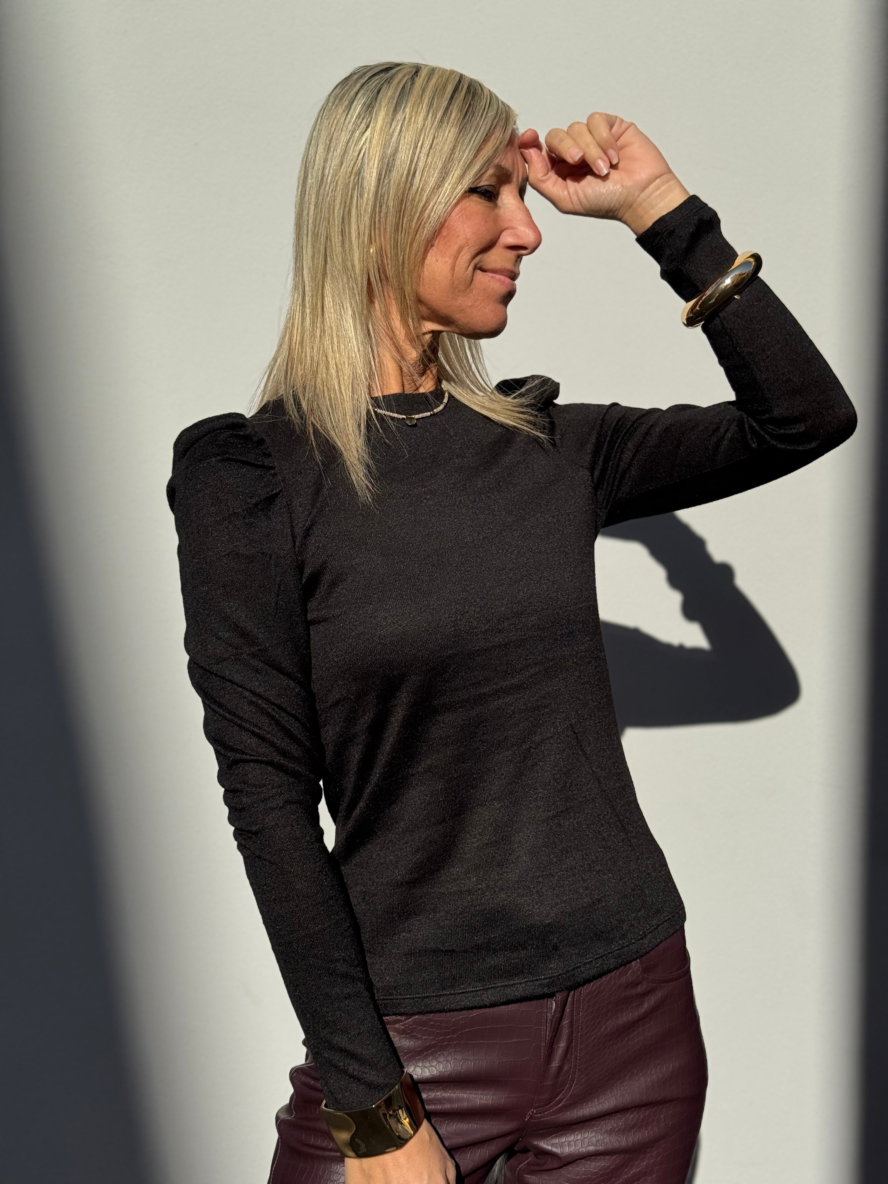 Maglia spalla sbuffo jdy