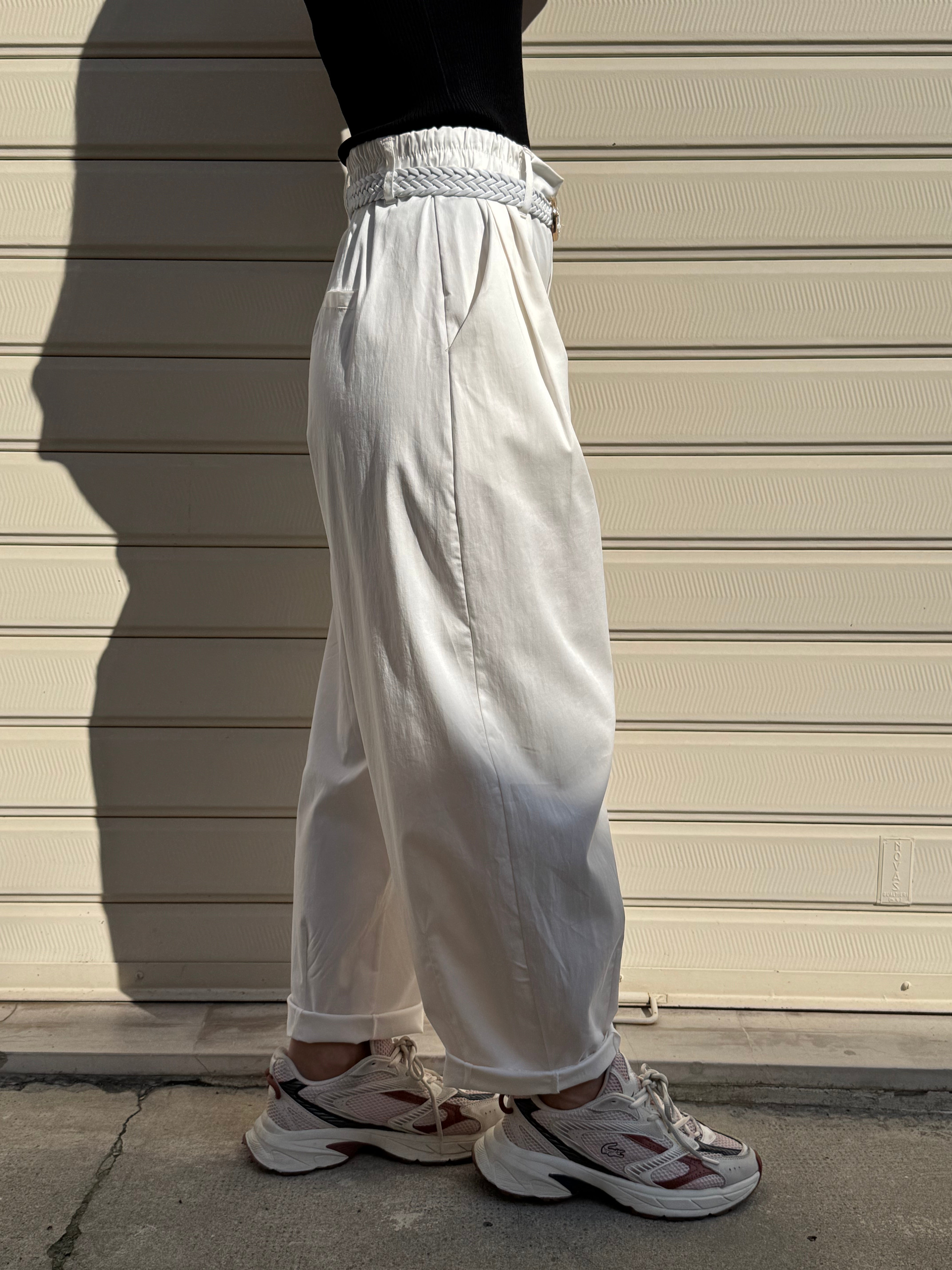 Pantalone lyocell barrel