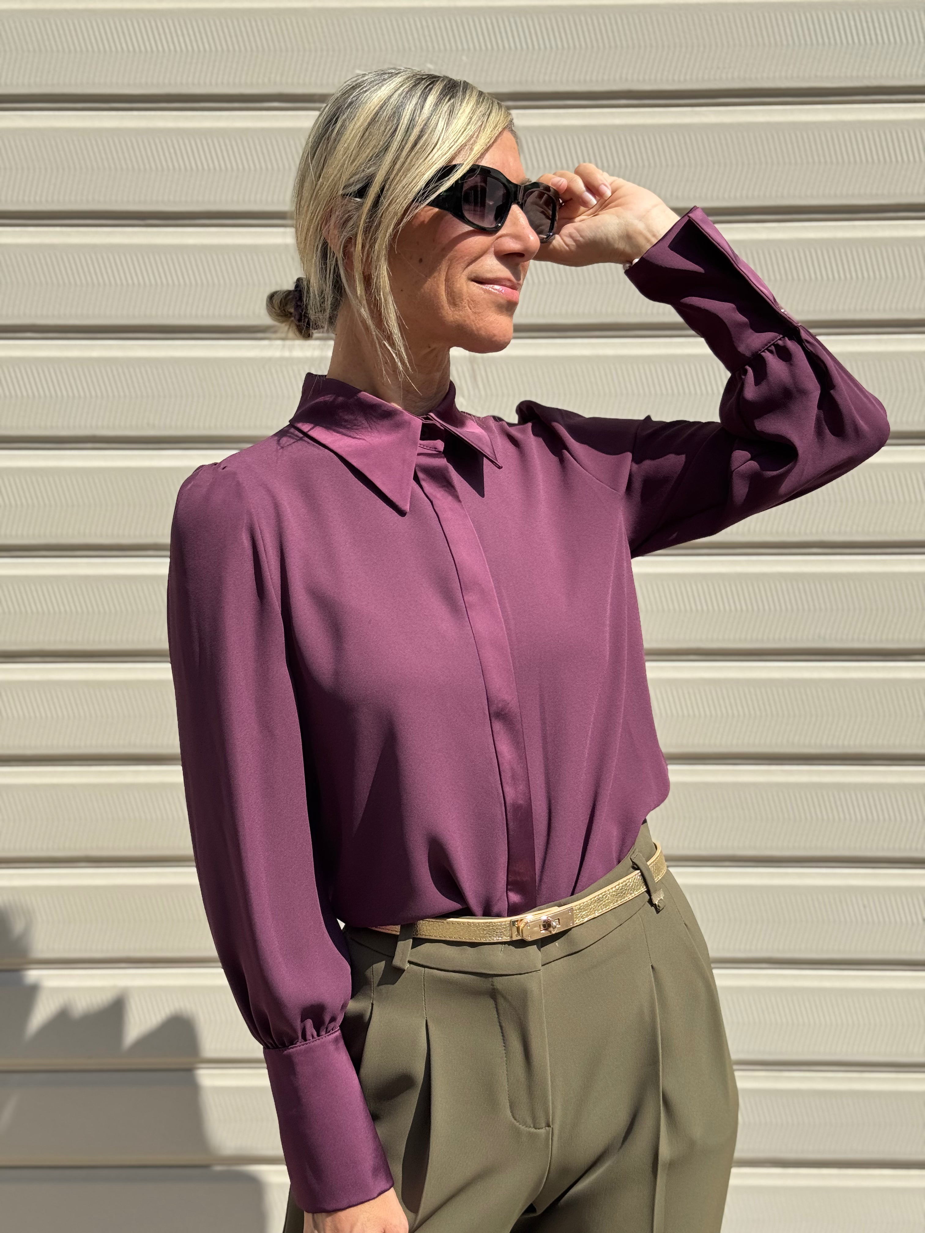 Camicia colletto raso artigli