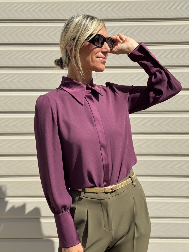 Camicia colletto raso artigli