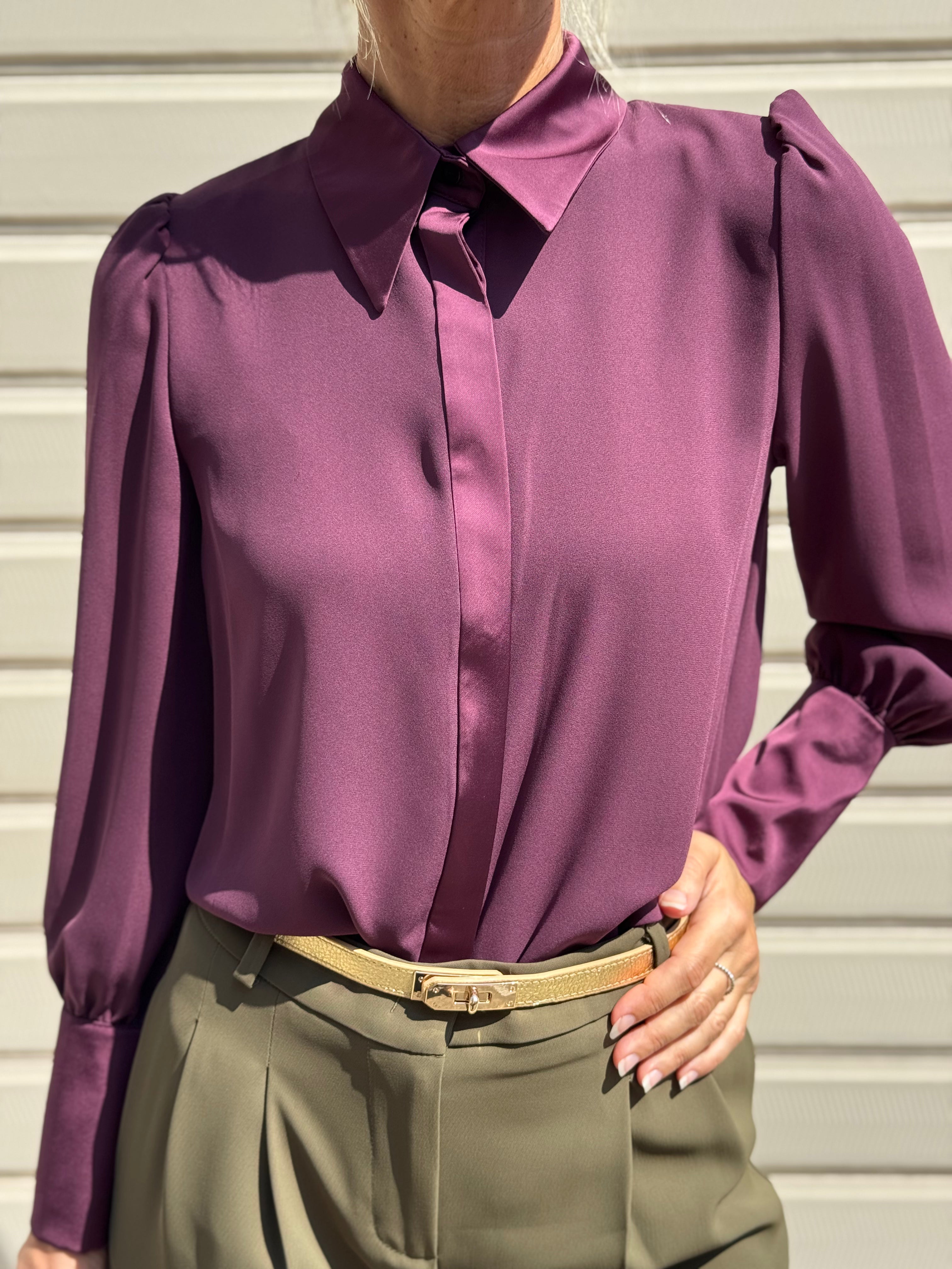 Camicia colletto raso artigli