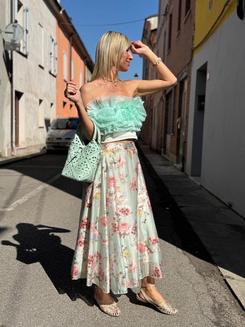 Top tulle artigli