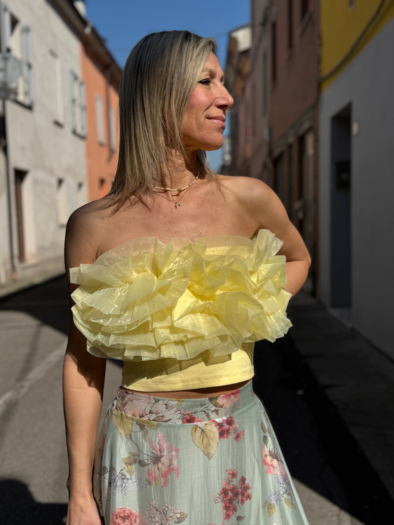 Top tulle artigli
