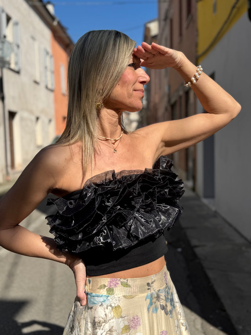 Top tulle artigli