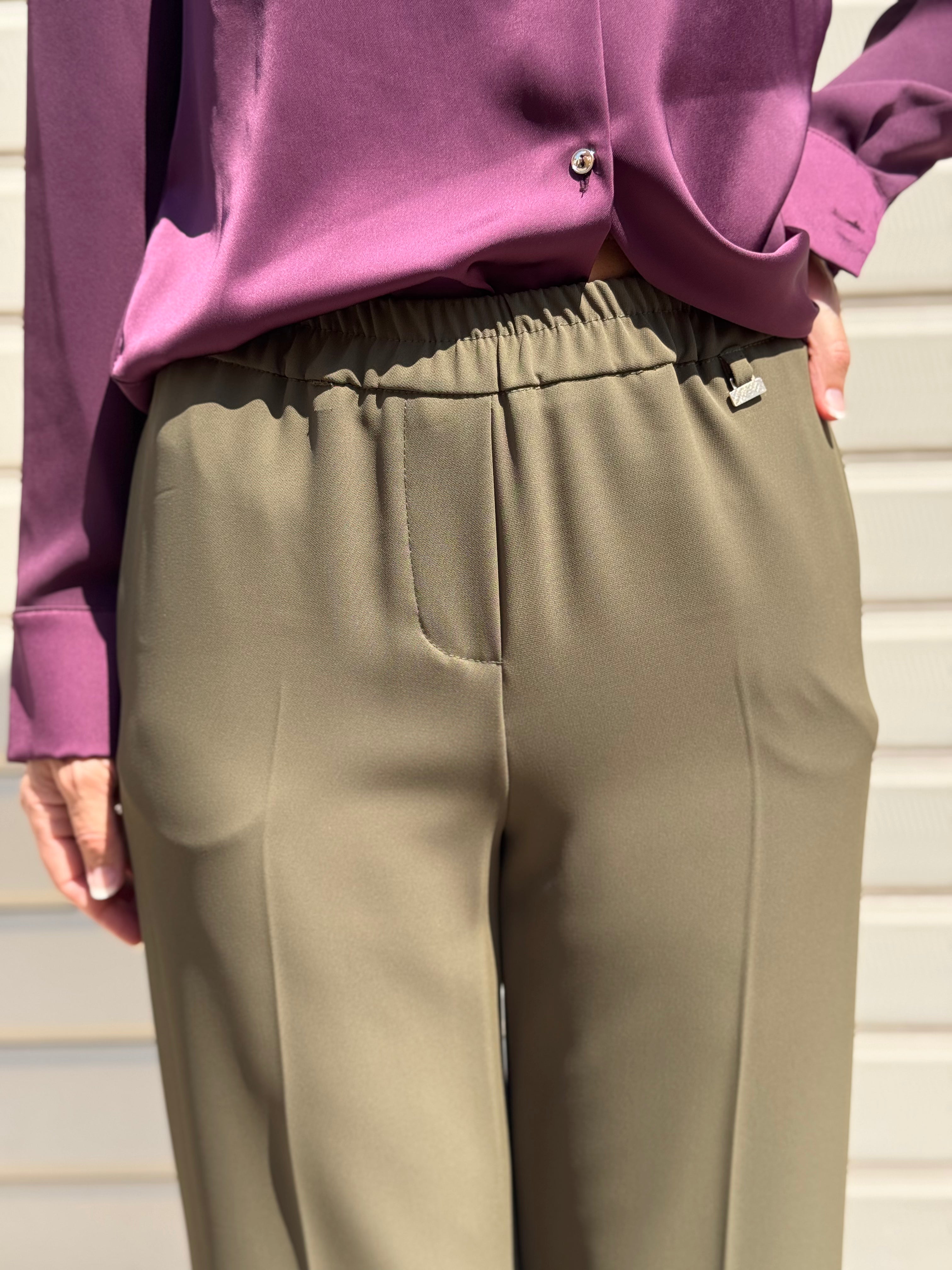 Pantalone con elastico artigli