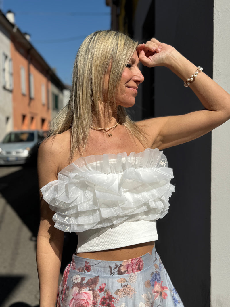 Top tulle artigli