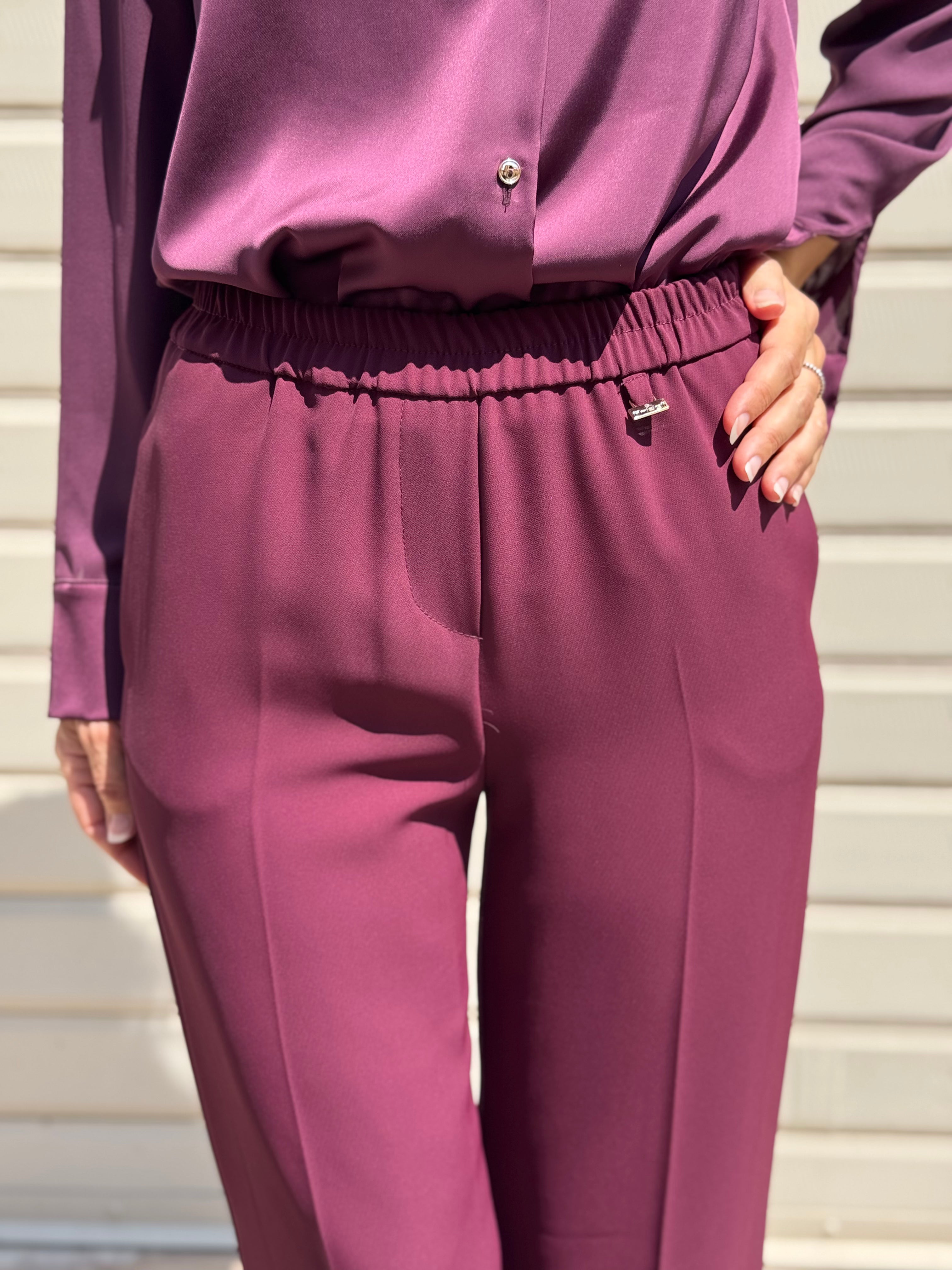 Pantalone con elastico artigli