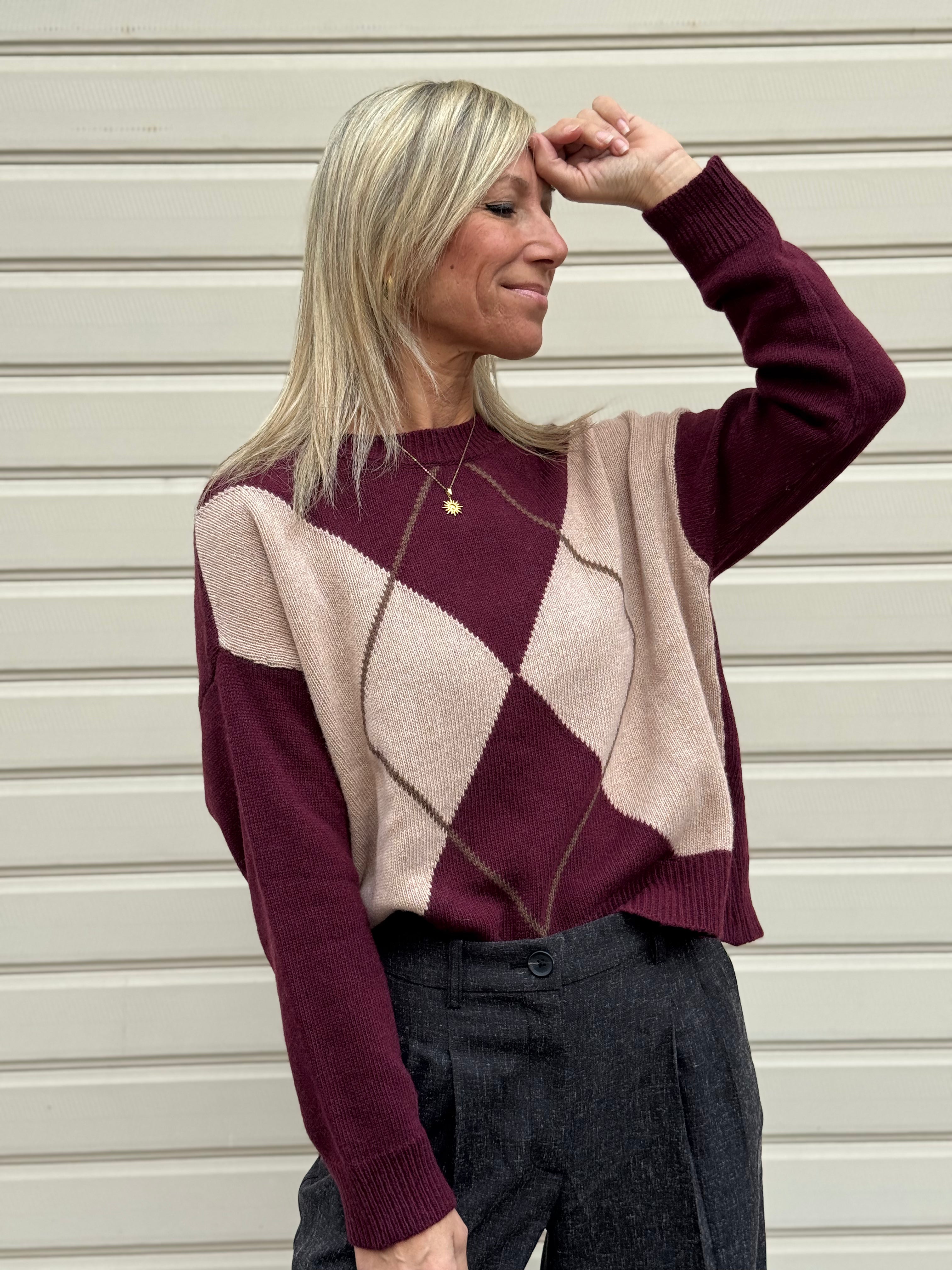 Maglia rombi you decide