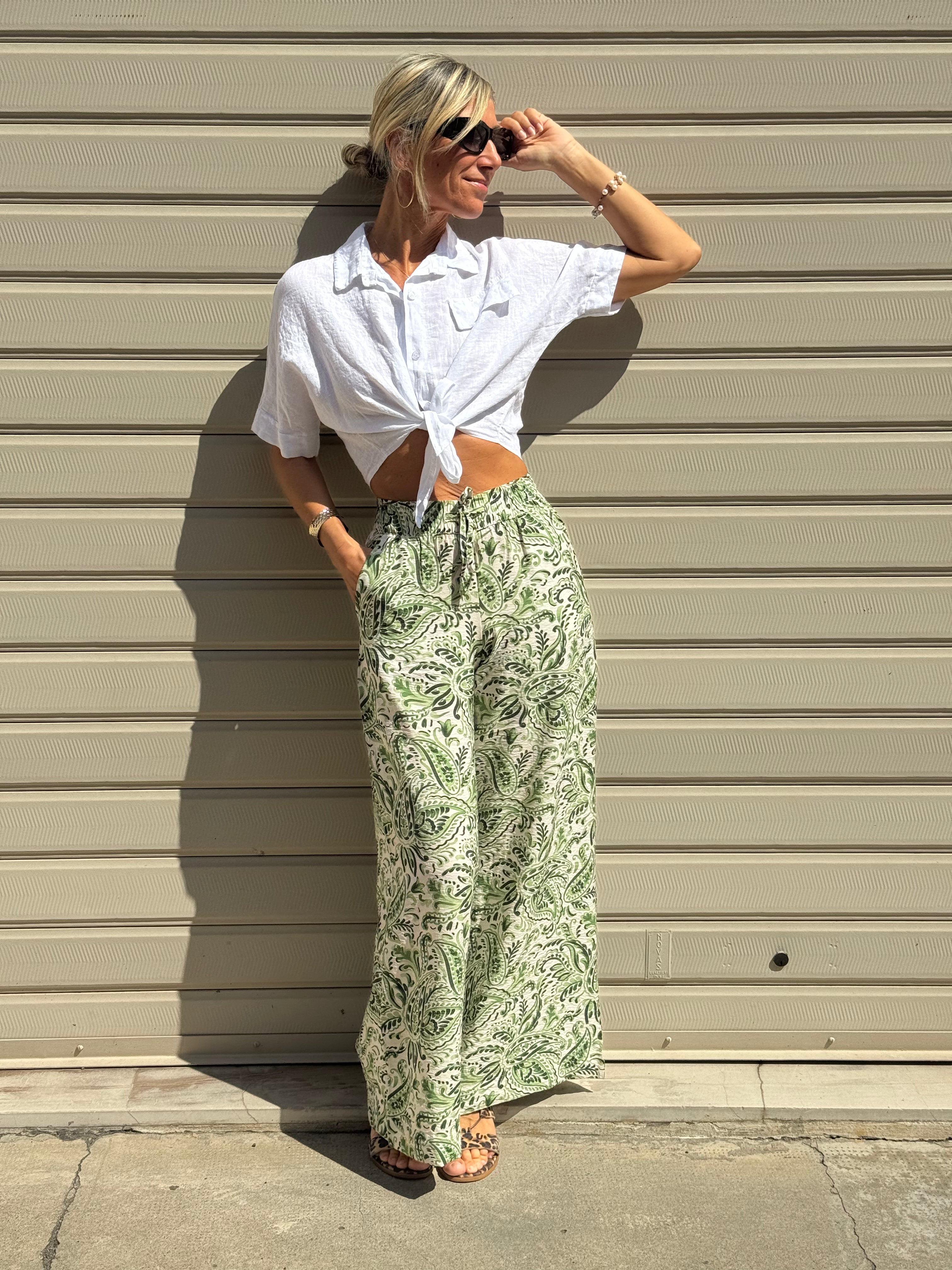 Pantalone palazzo paisley jdy