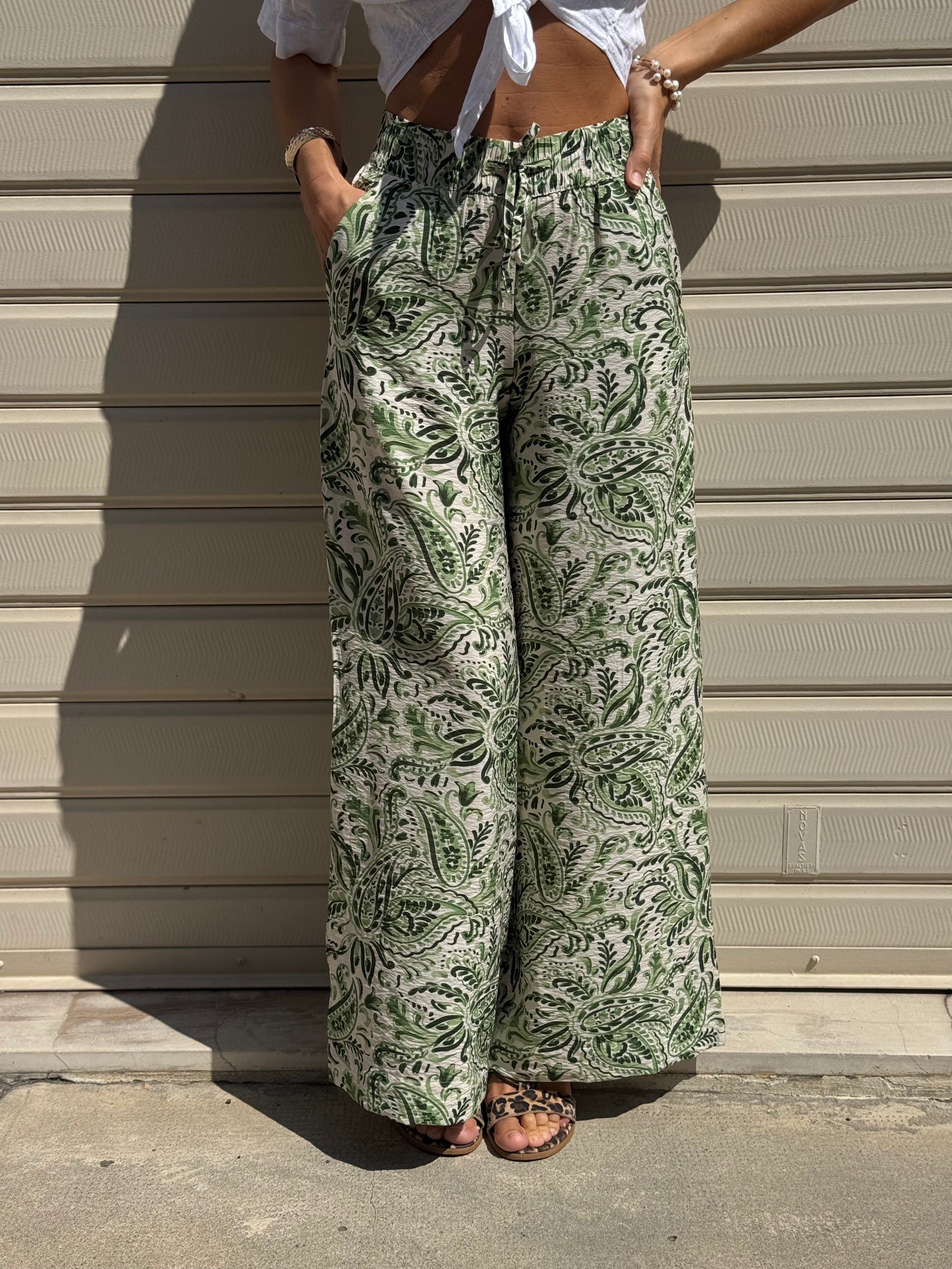 Pantalone palazzo paisley jdy