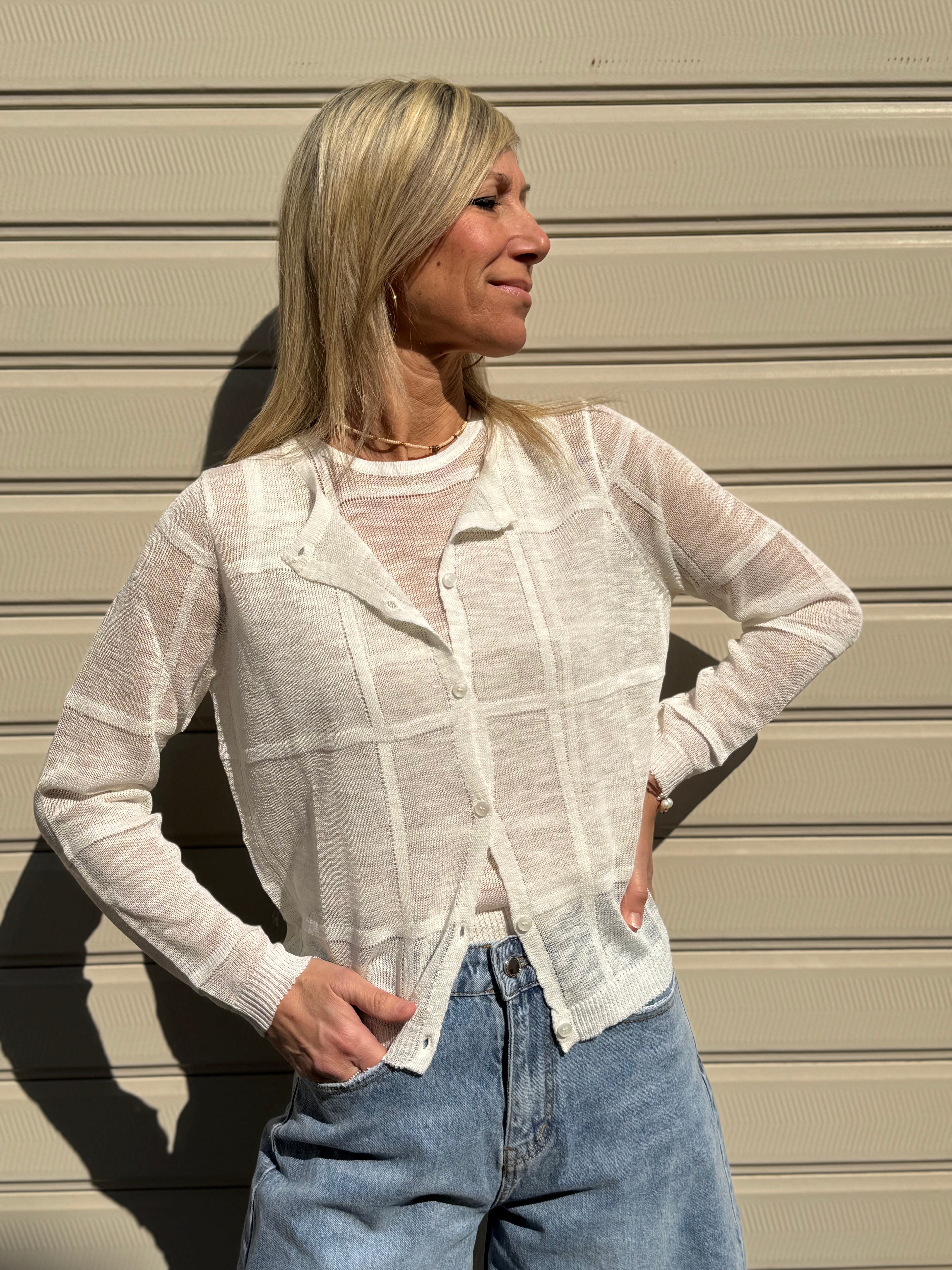 Cardigan leggero mimì