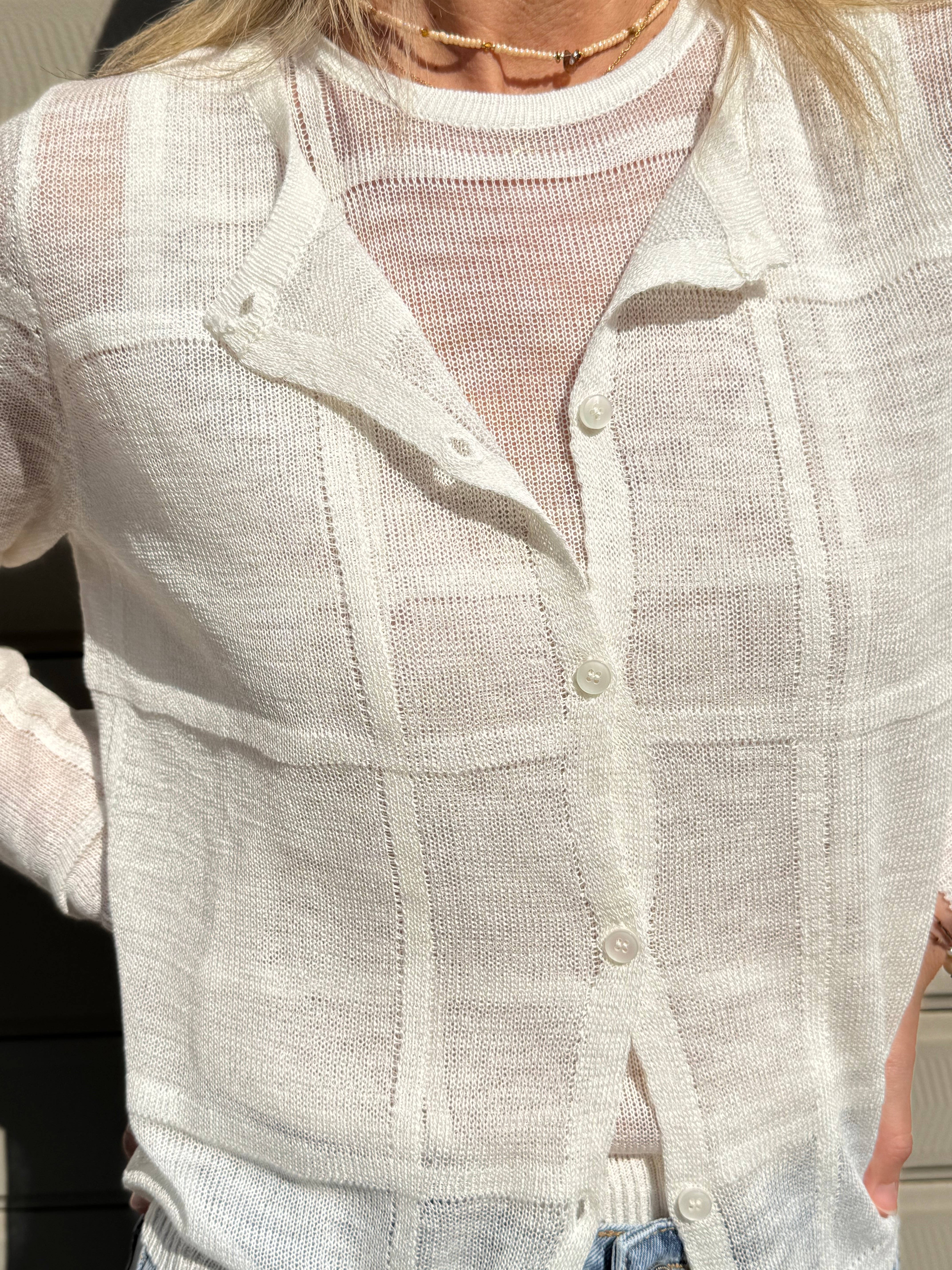 Cardigan leggero mimì
