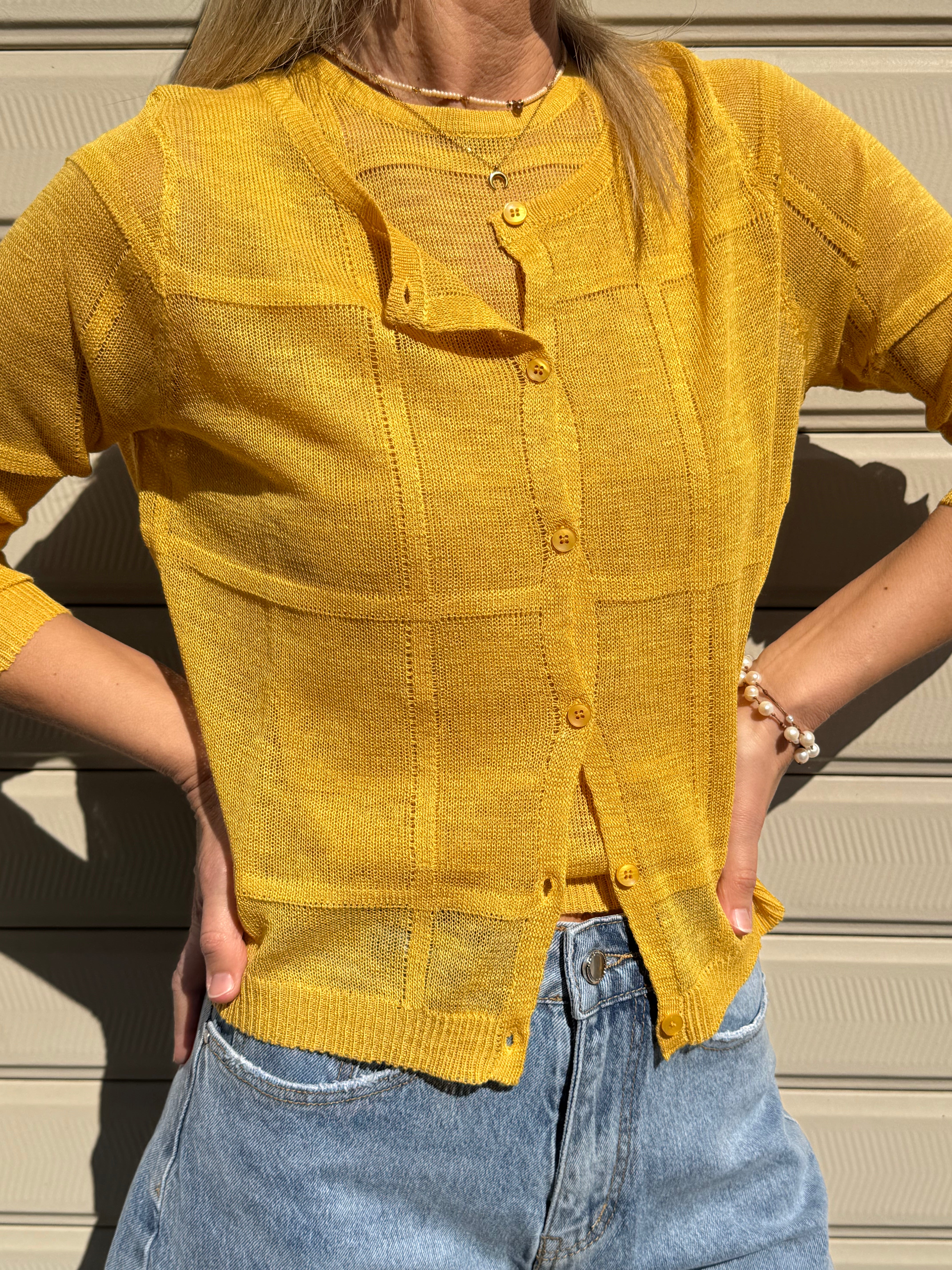 Cardigan leggero mimì