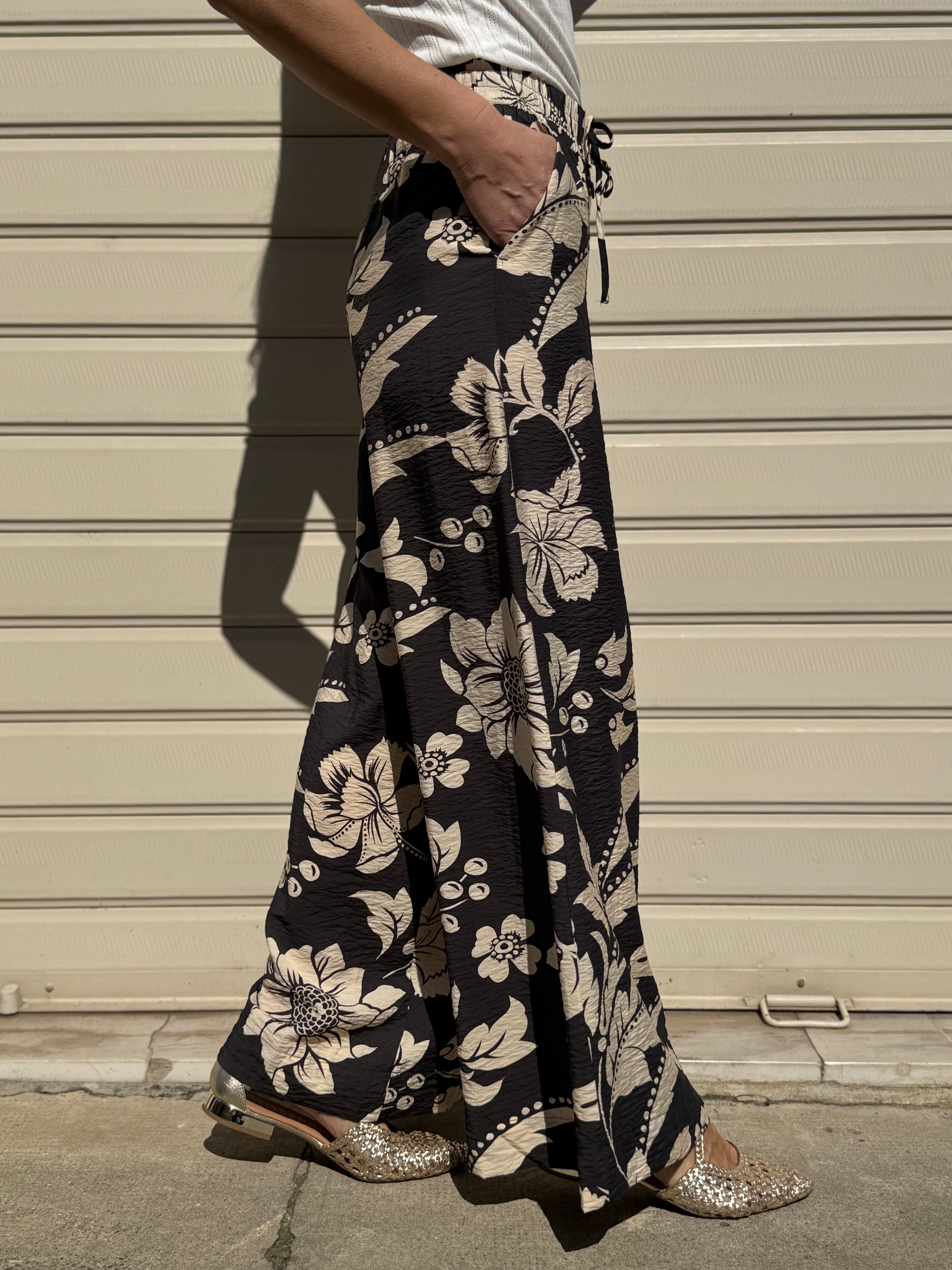 Pantalone palazzo floreale jdy