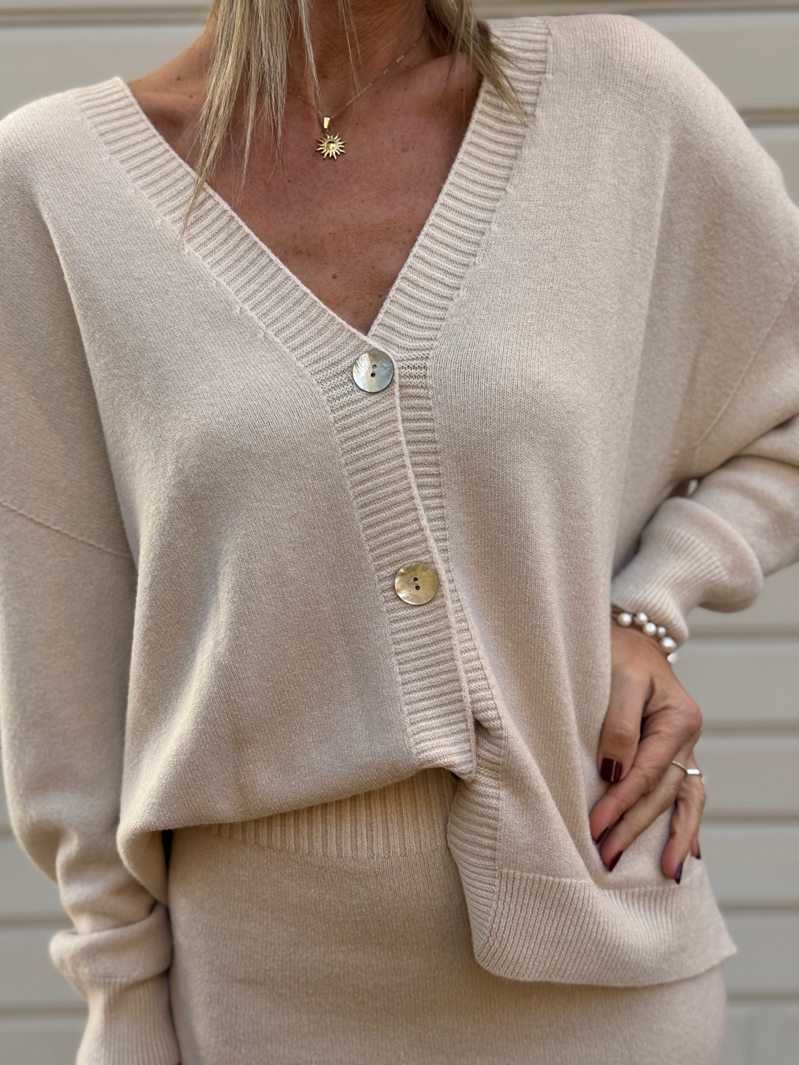 Cardigan maglia imperial