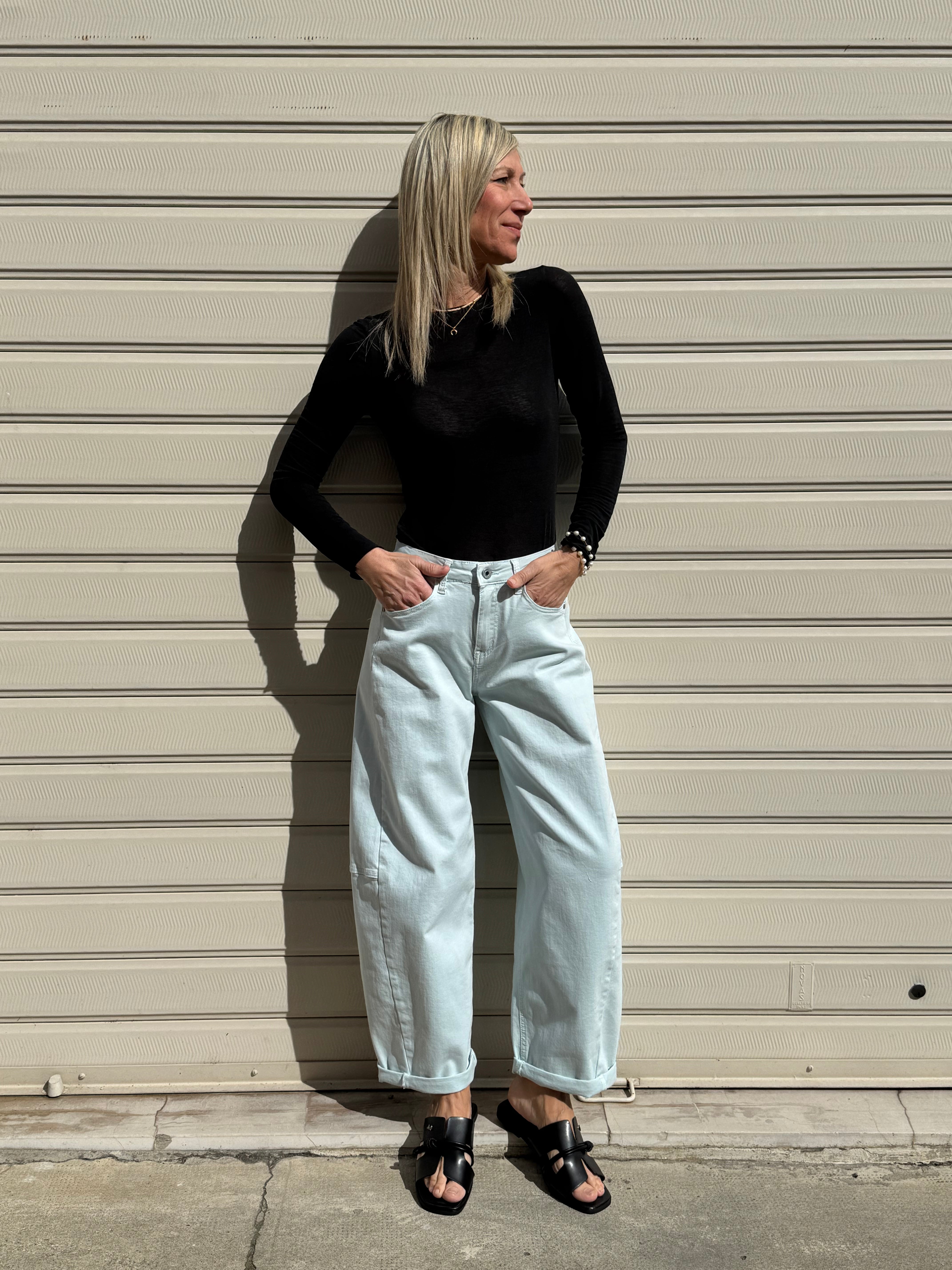 Pantalone barrel adora