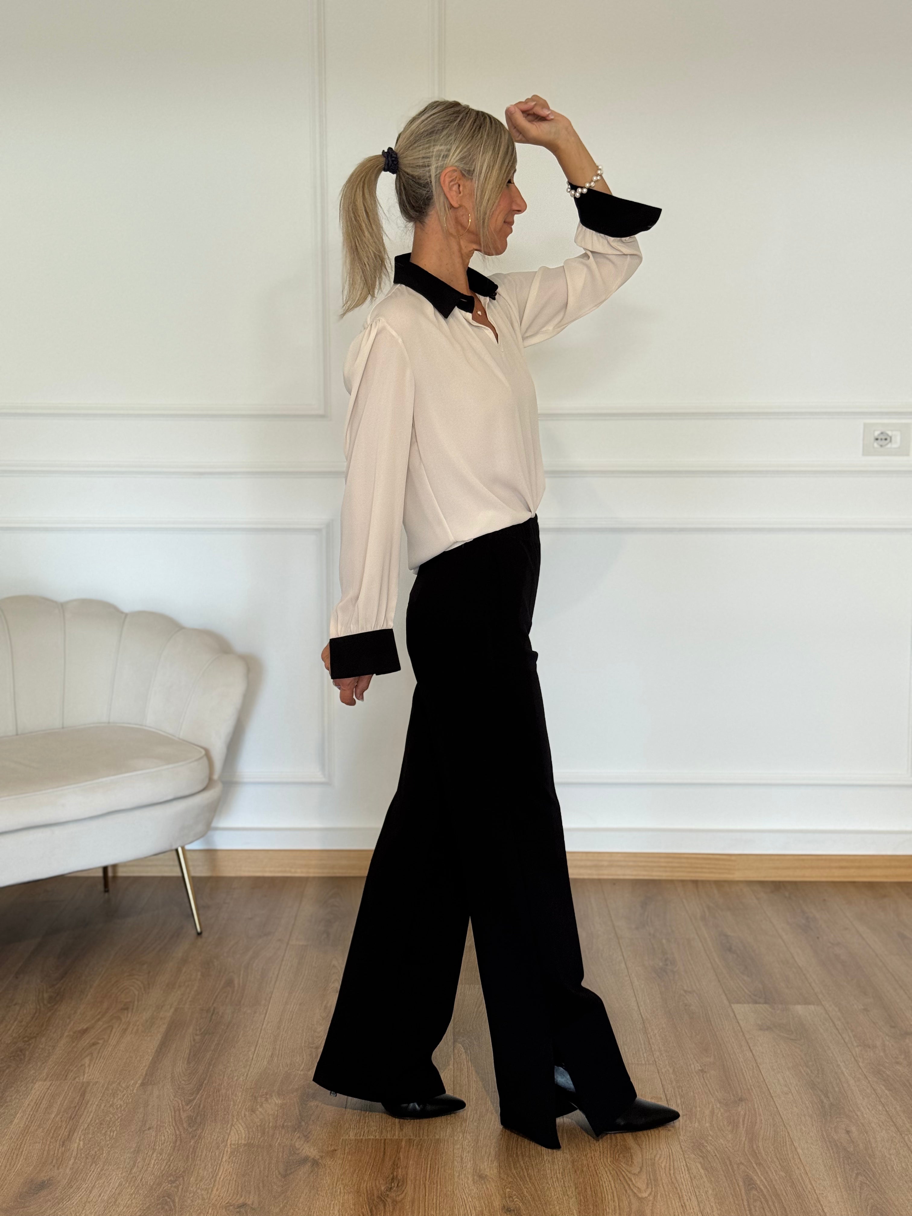 Pantalone fondo spacco mimì