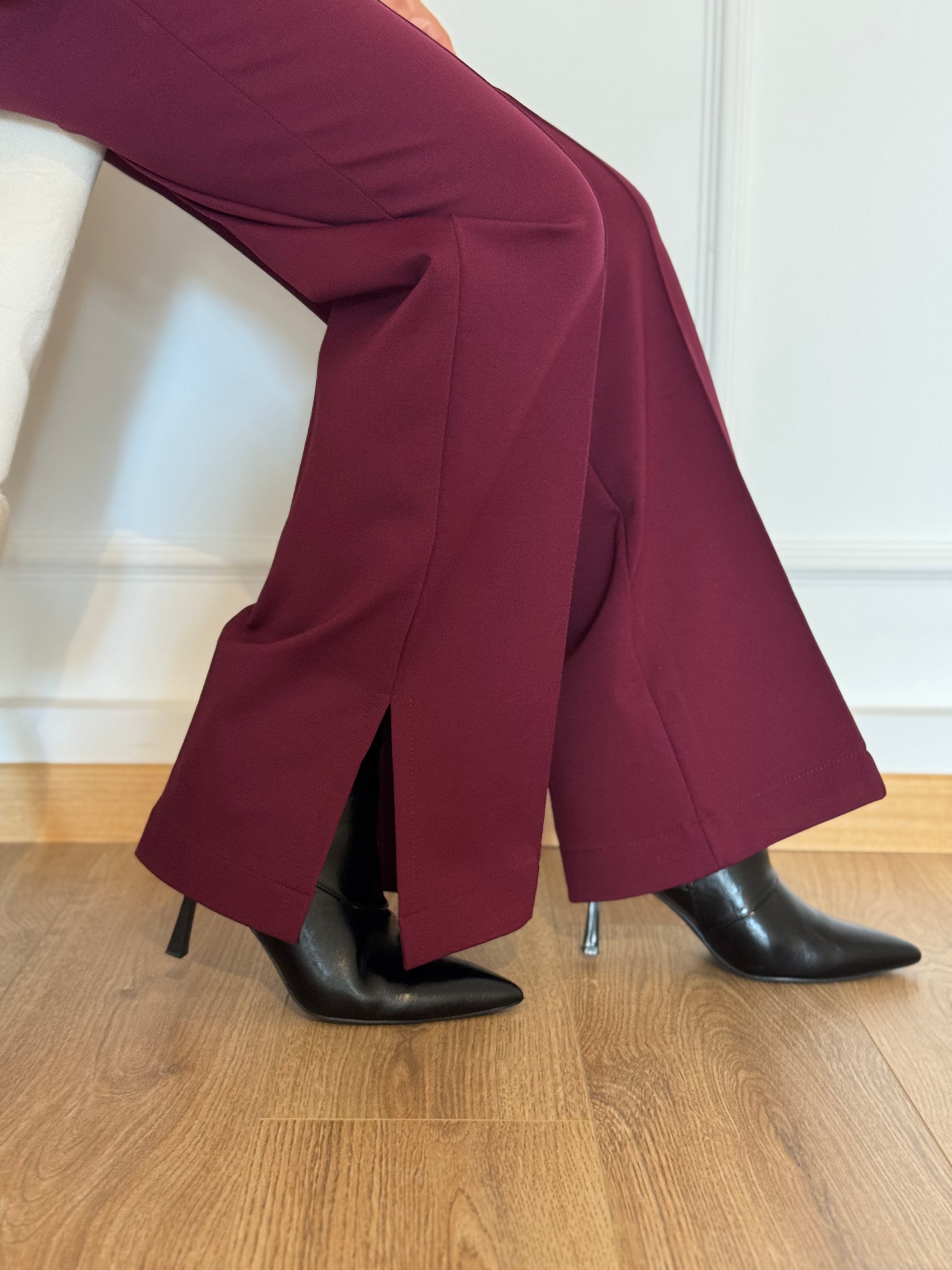 Pantalone fondo spacco mimì