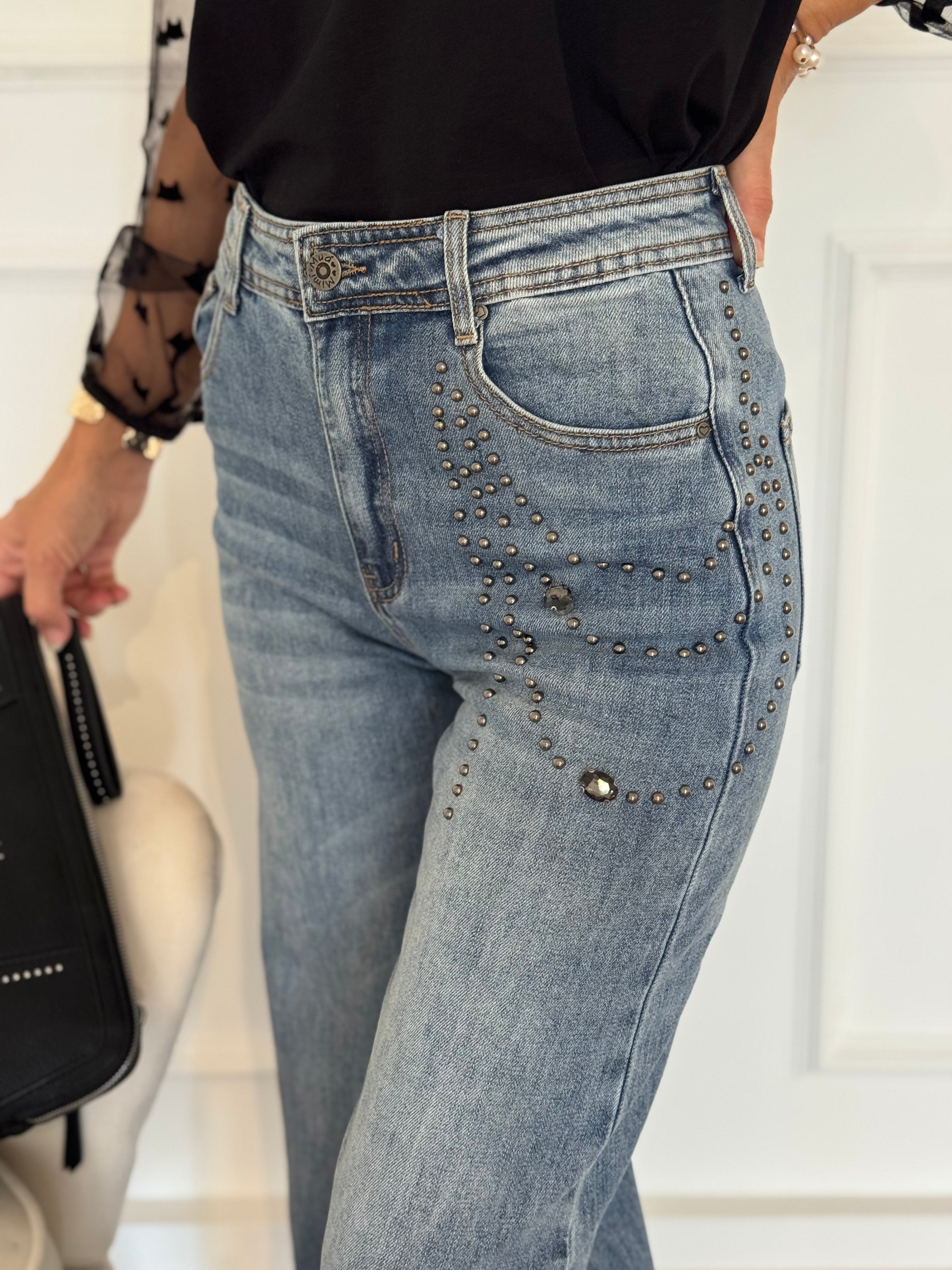 Jeans motivo catena mimì