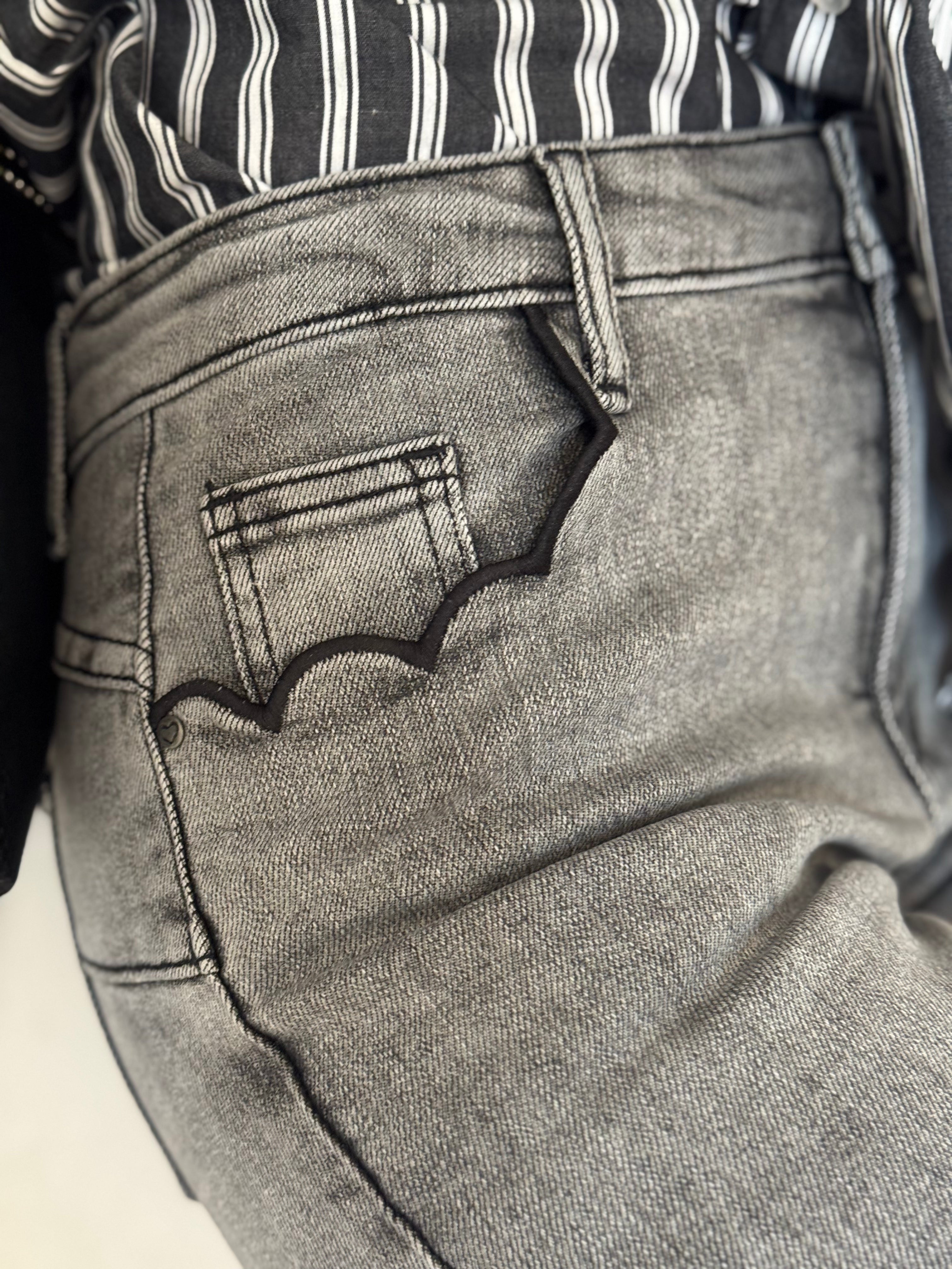 Jeans zampetta profili ondine mimì
