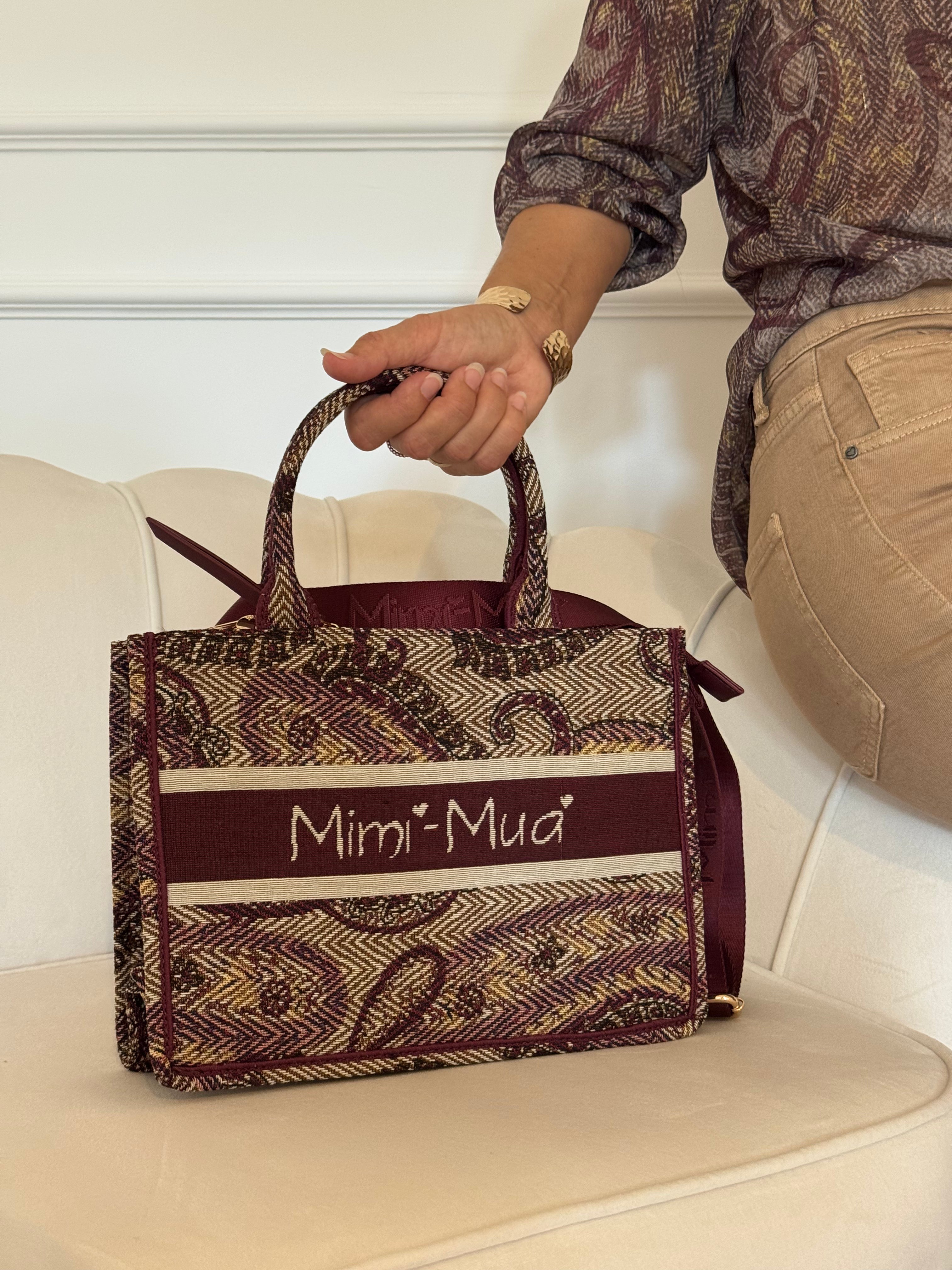 Borsa piccola fantasia paisley mimì