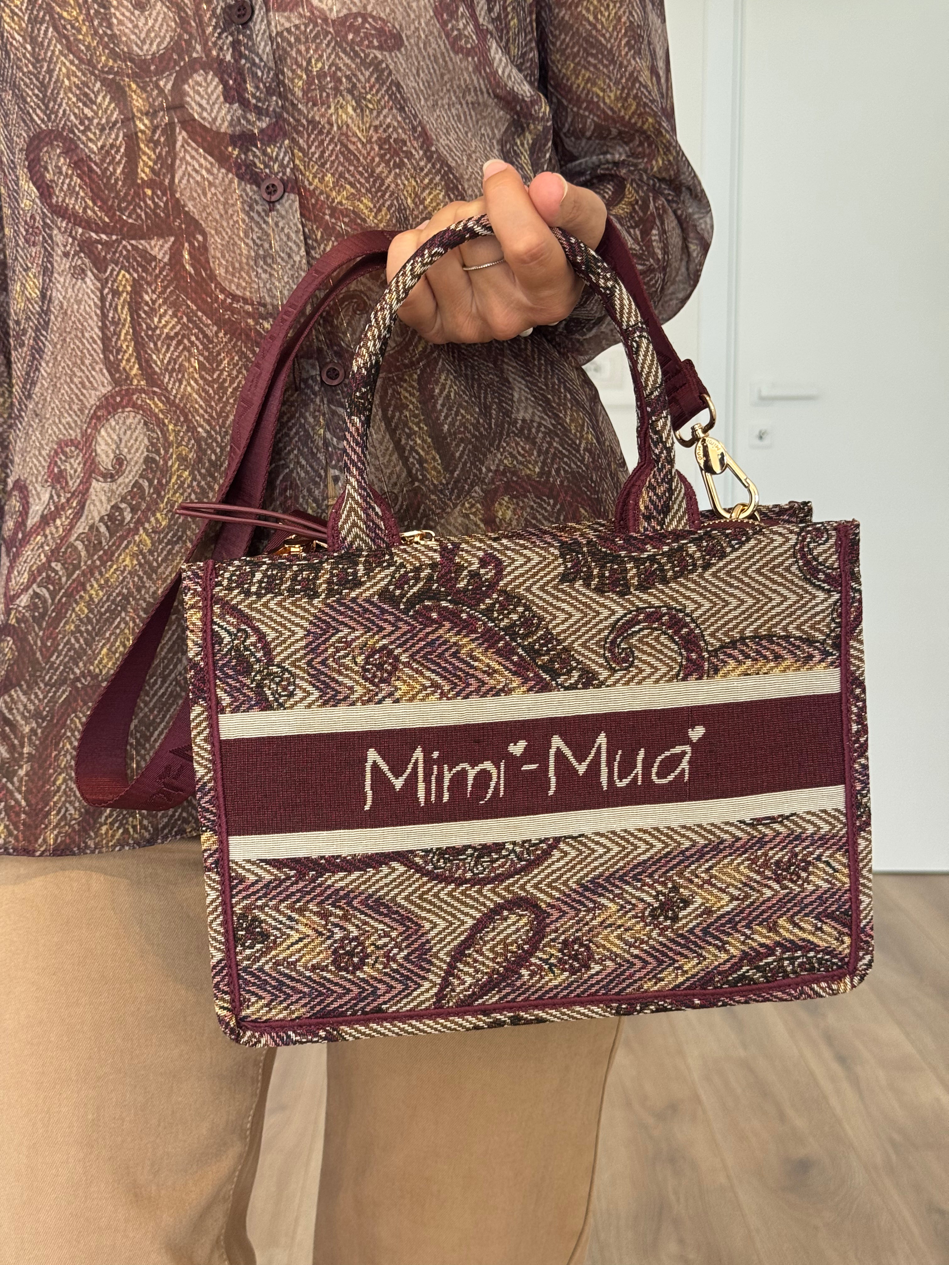 Borsa piccola fantasia paisley mimì