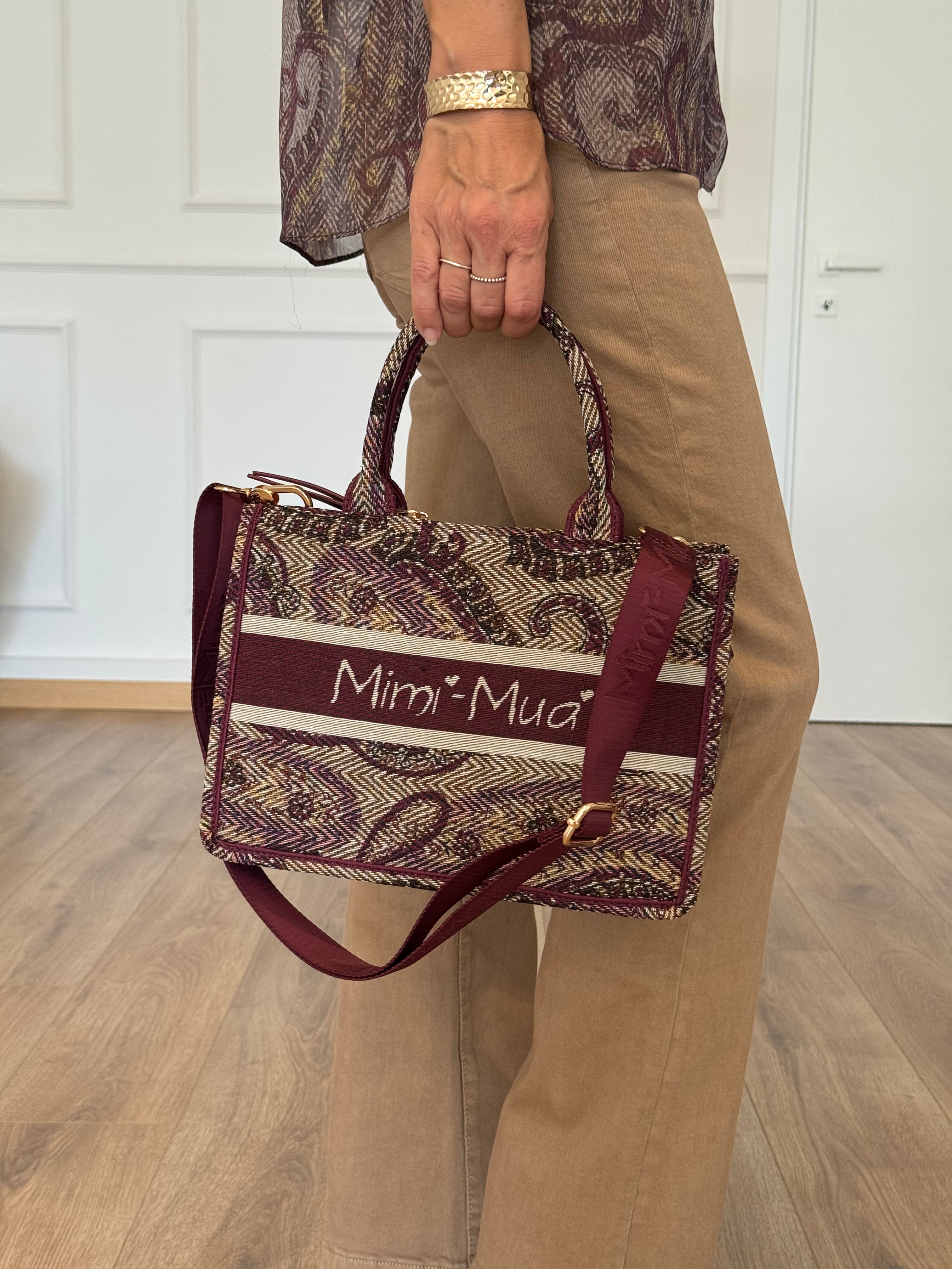 Borsa piccola fantasia paisley mimì