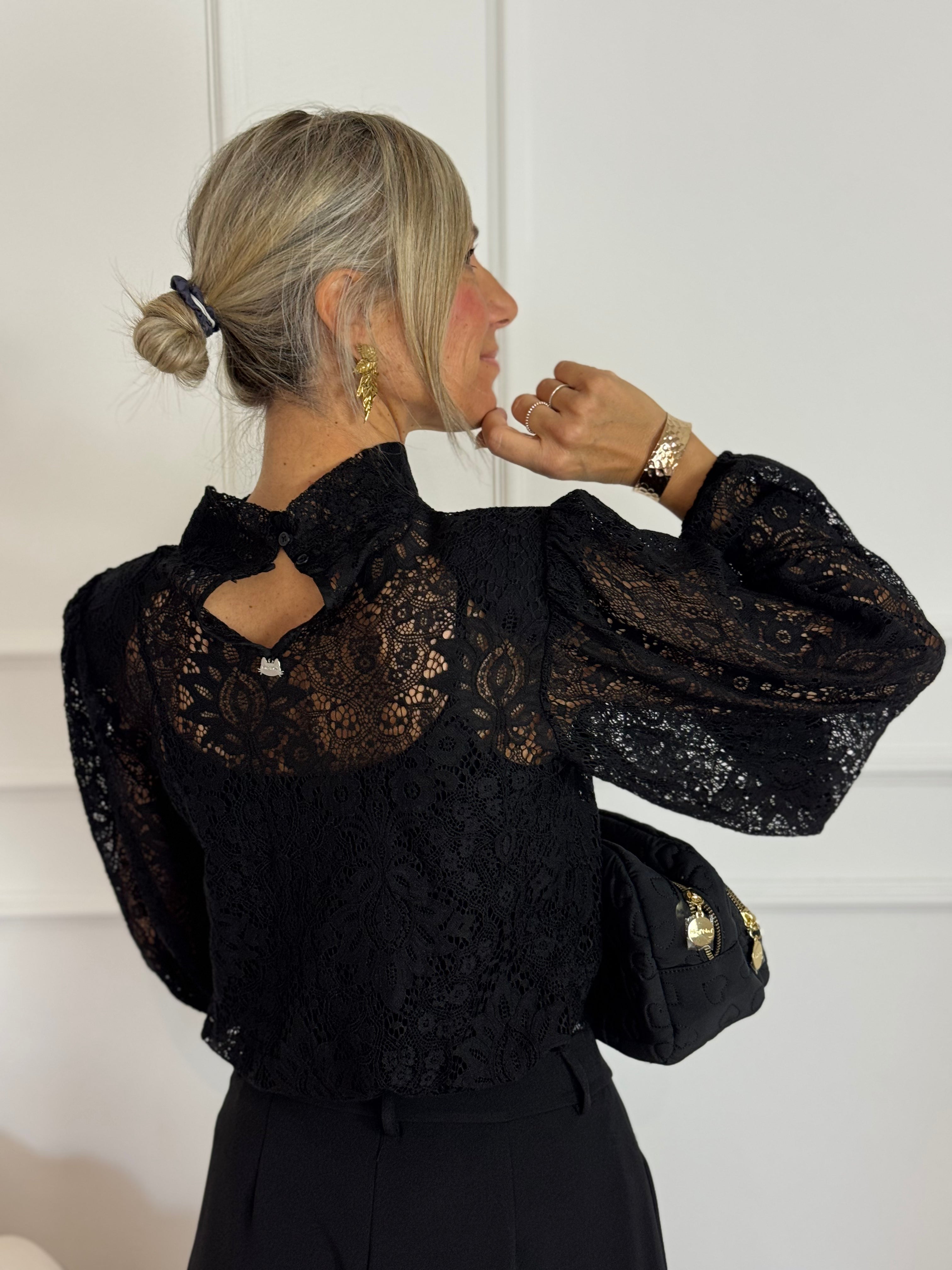 Blusa pizzo mimì