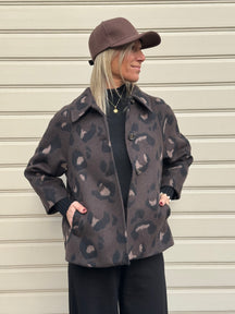 Blouson animalier
