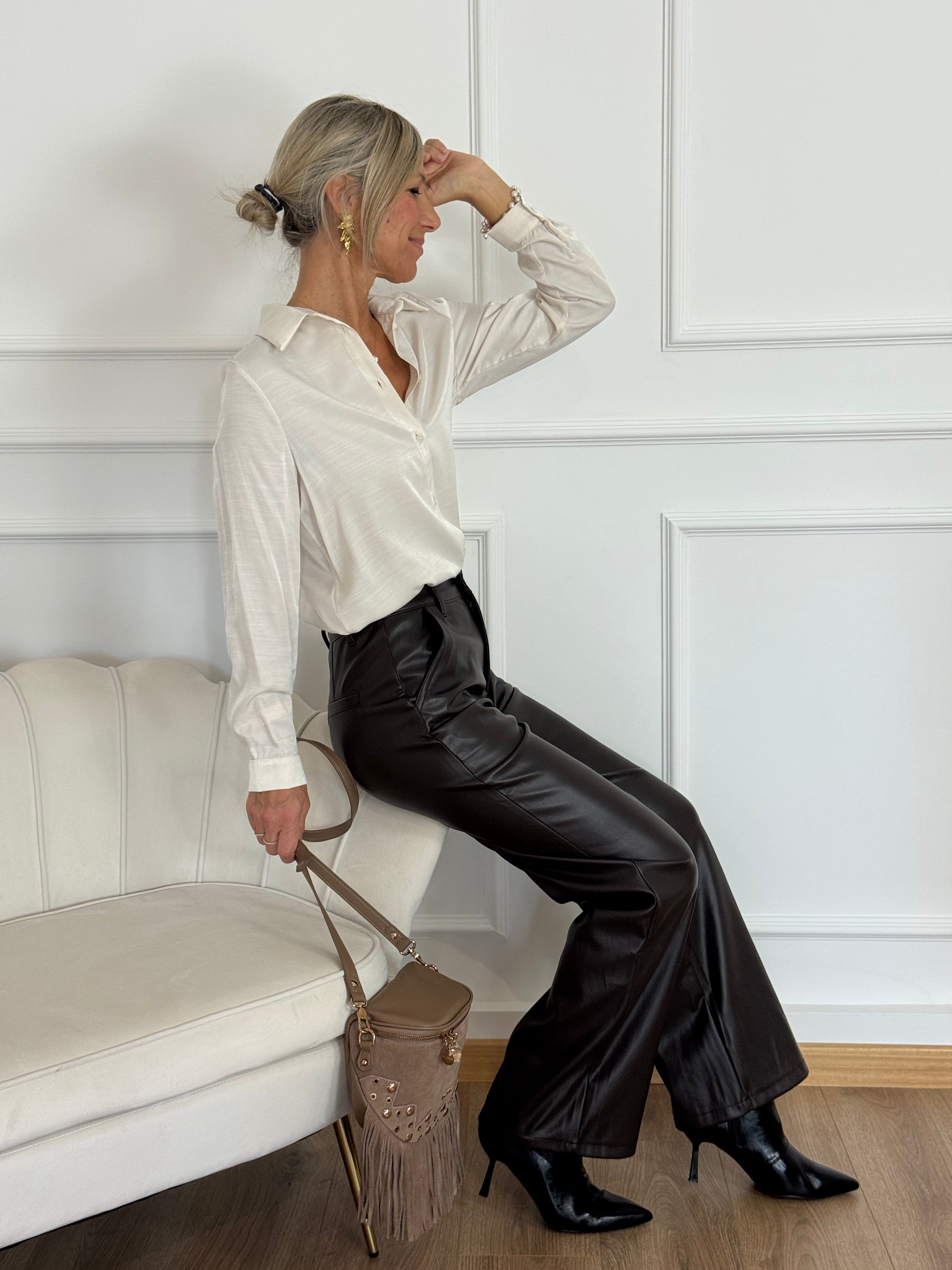 Camicia mano seta mimì