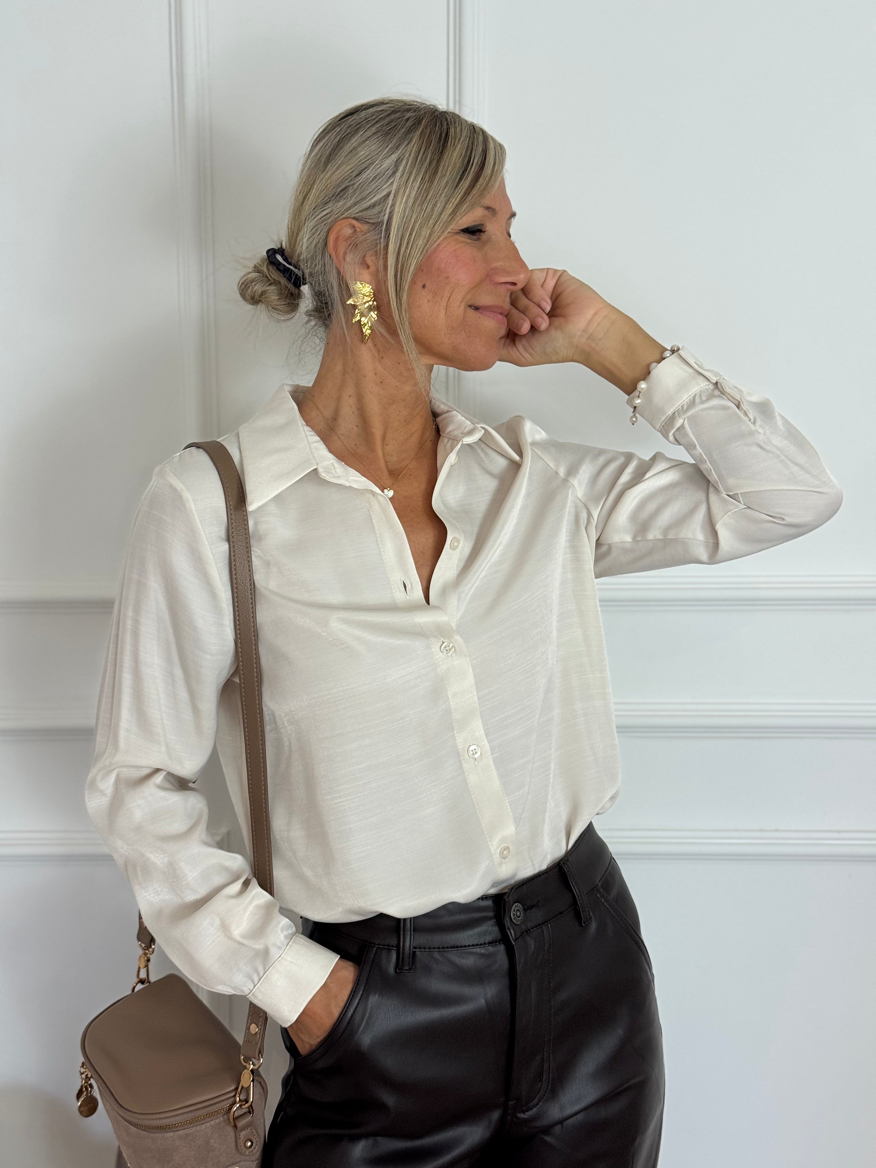 Camicia mano seta mimì