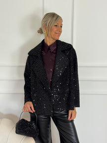 Blouson paillettes mimì