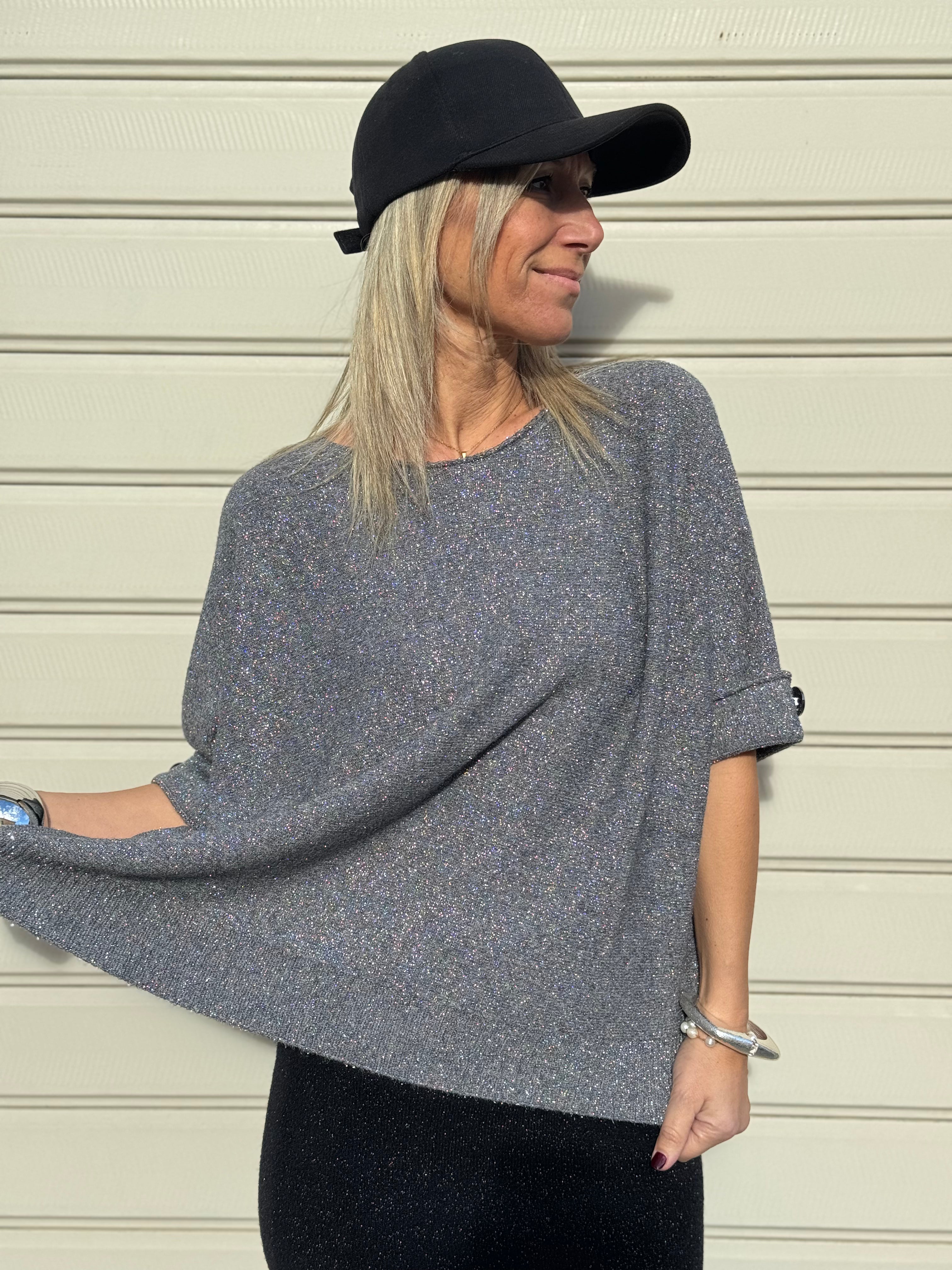 Barca over lurex kontatto