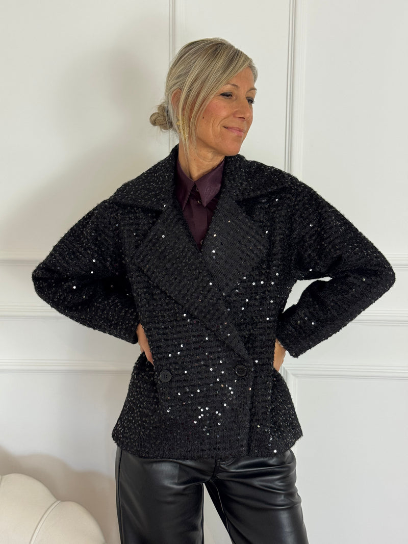 Blouson paillettes mimì