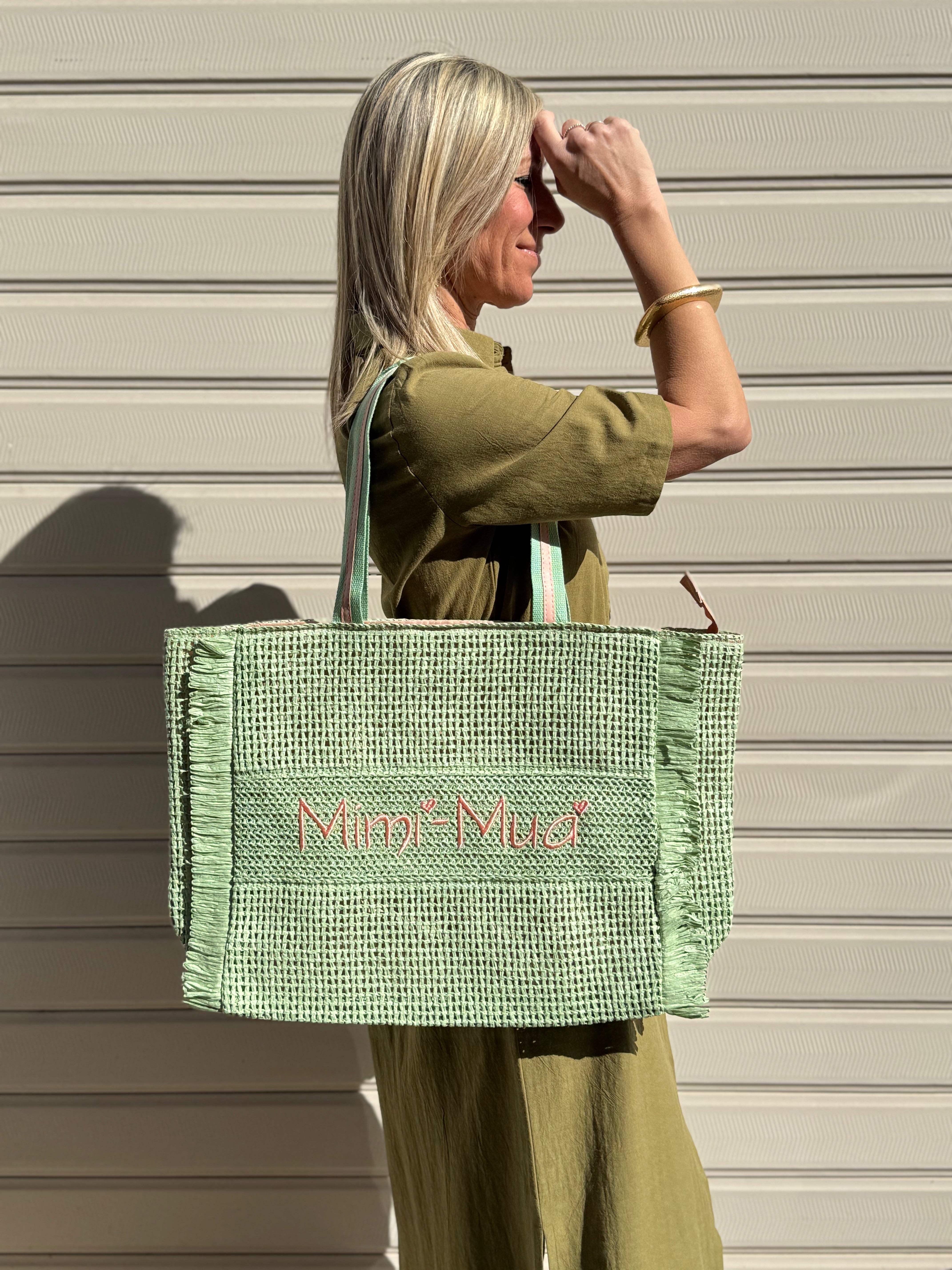 Borsa rafia mimì