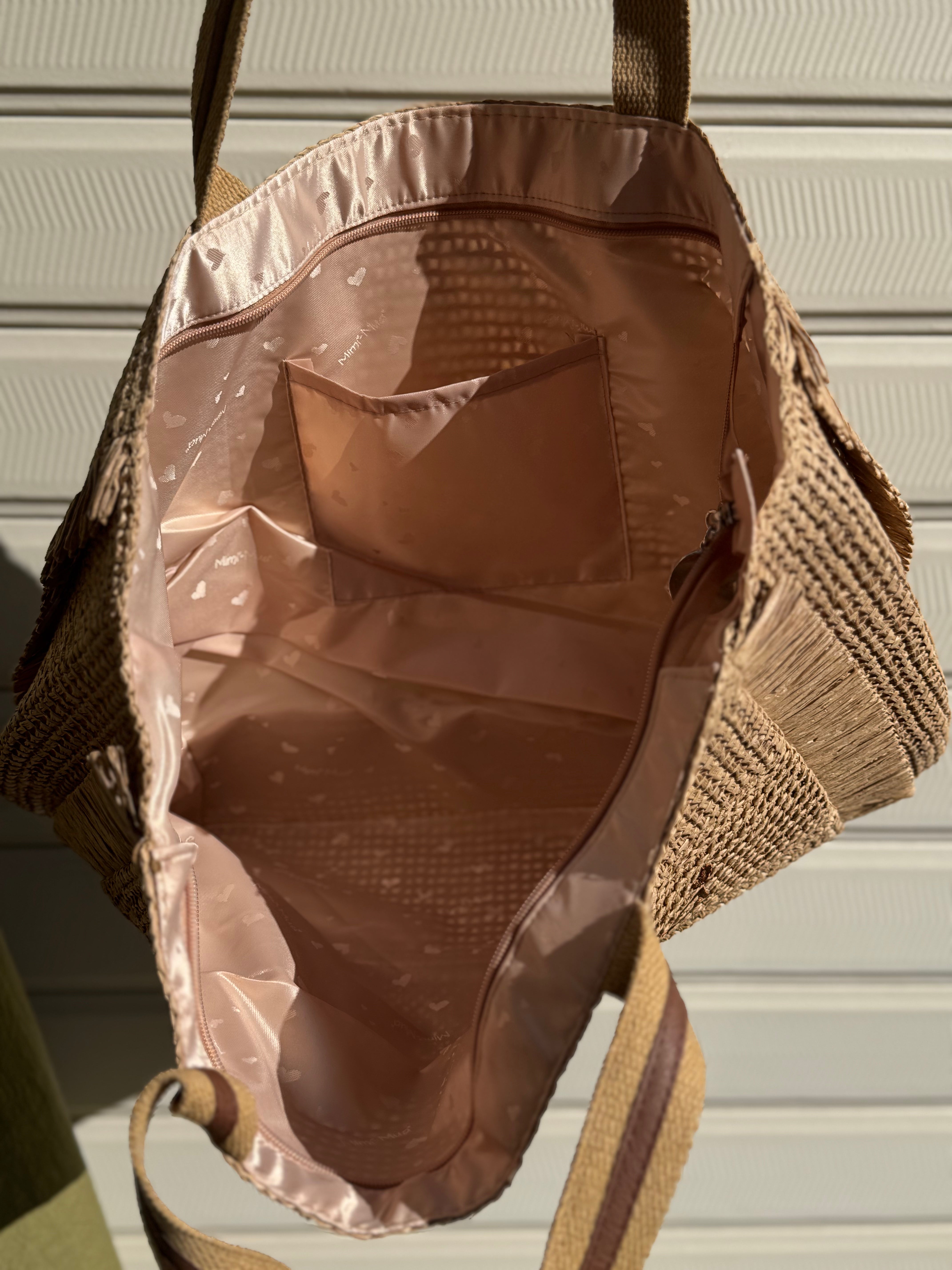 Borsa rafia mimì