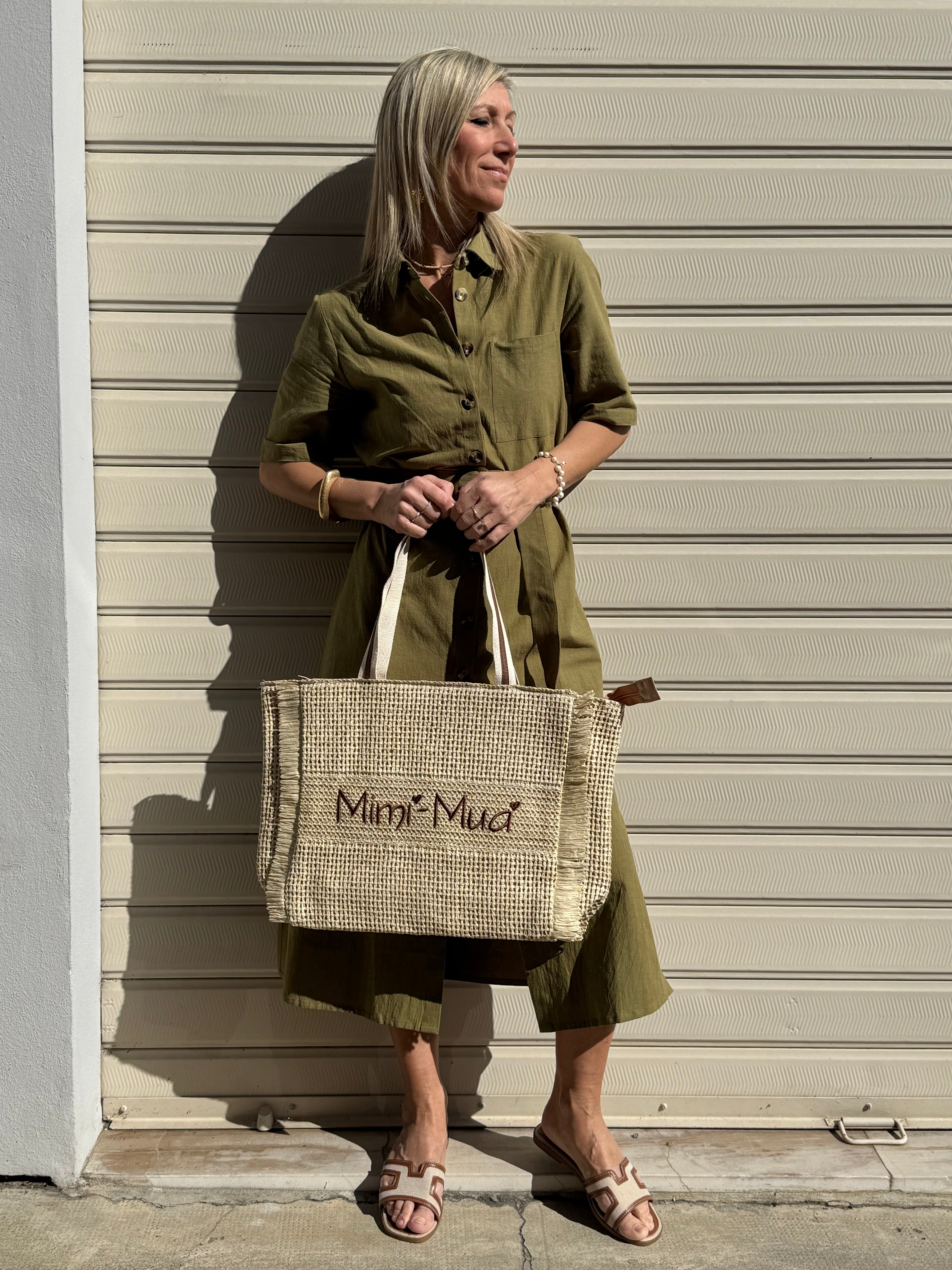 Borsa rafia mimì