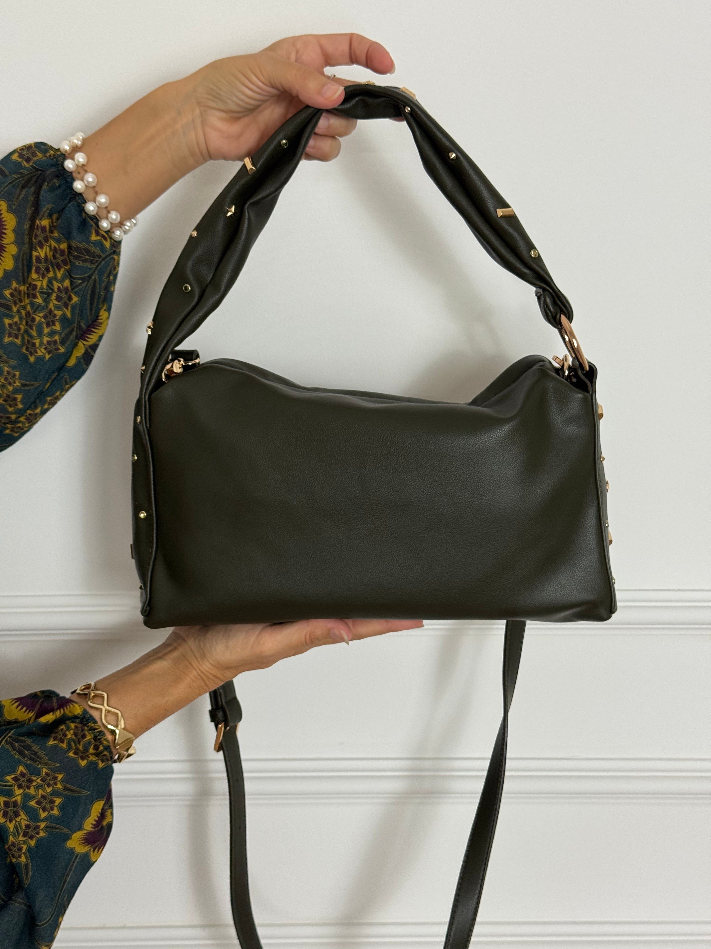 Borsa manico borchiette mimì
