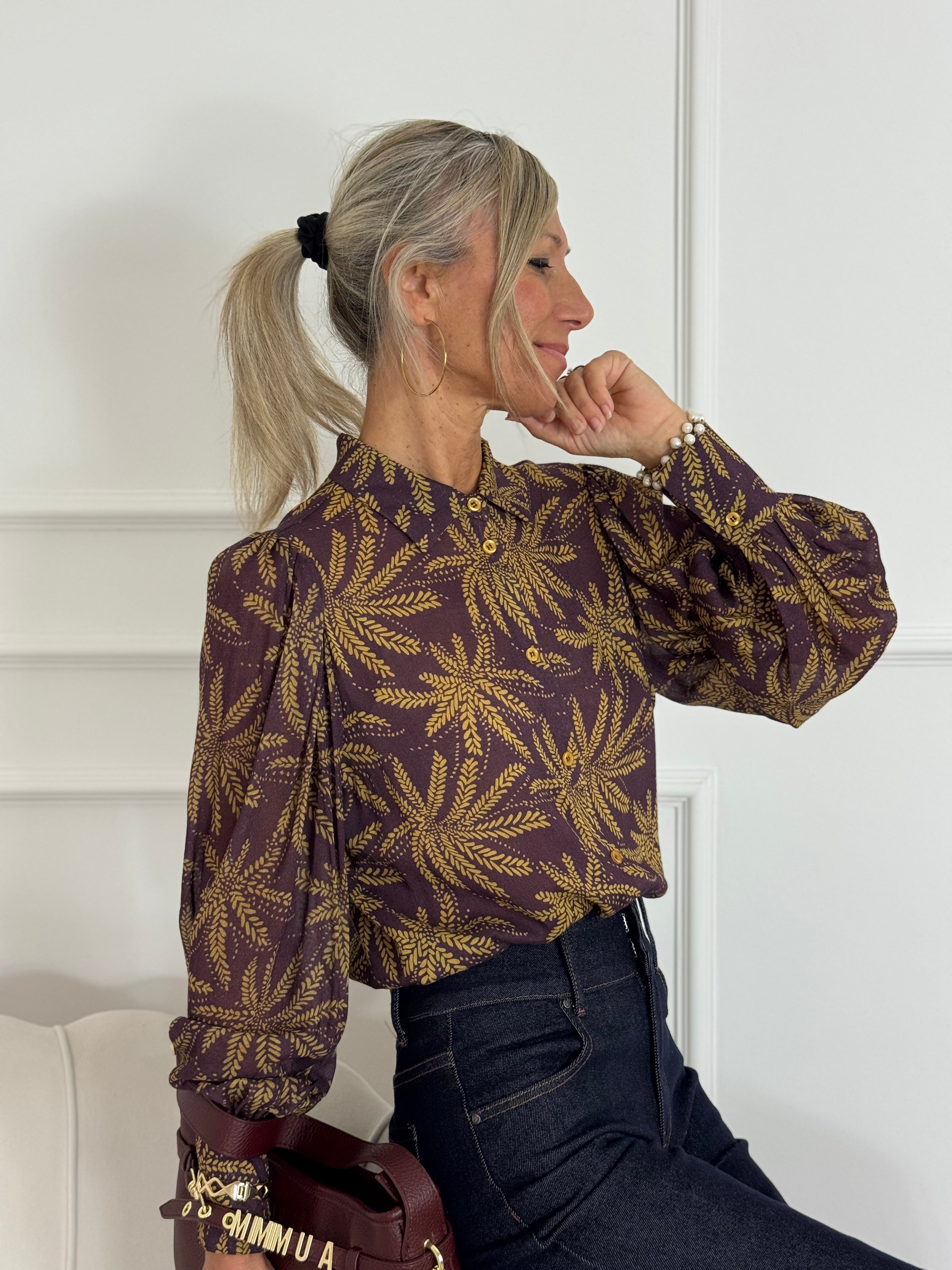 Camicia palme mimì
