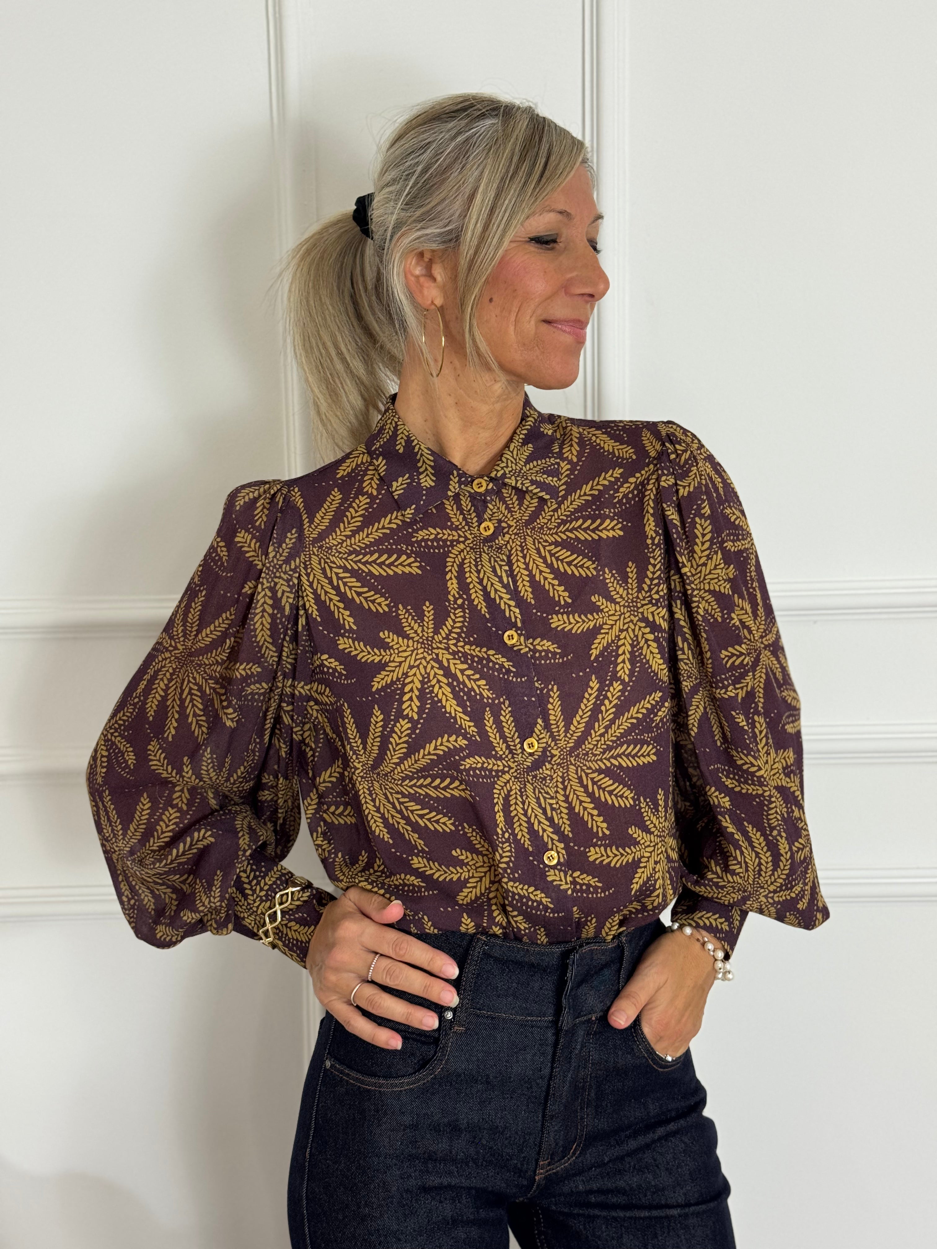 Camicia palme mimì
