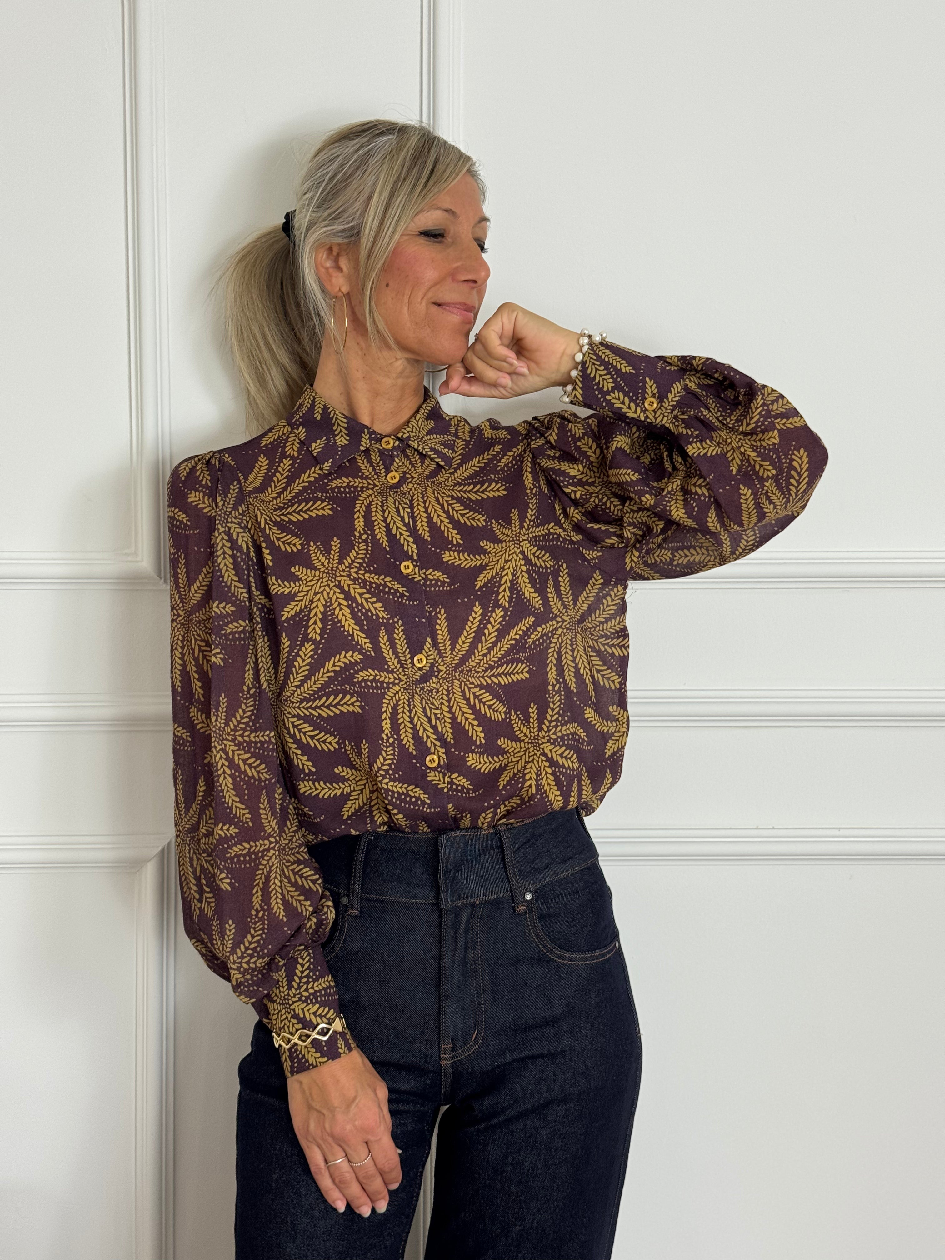 Camicia palme mimì