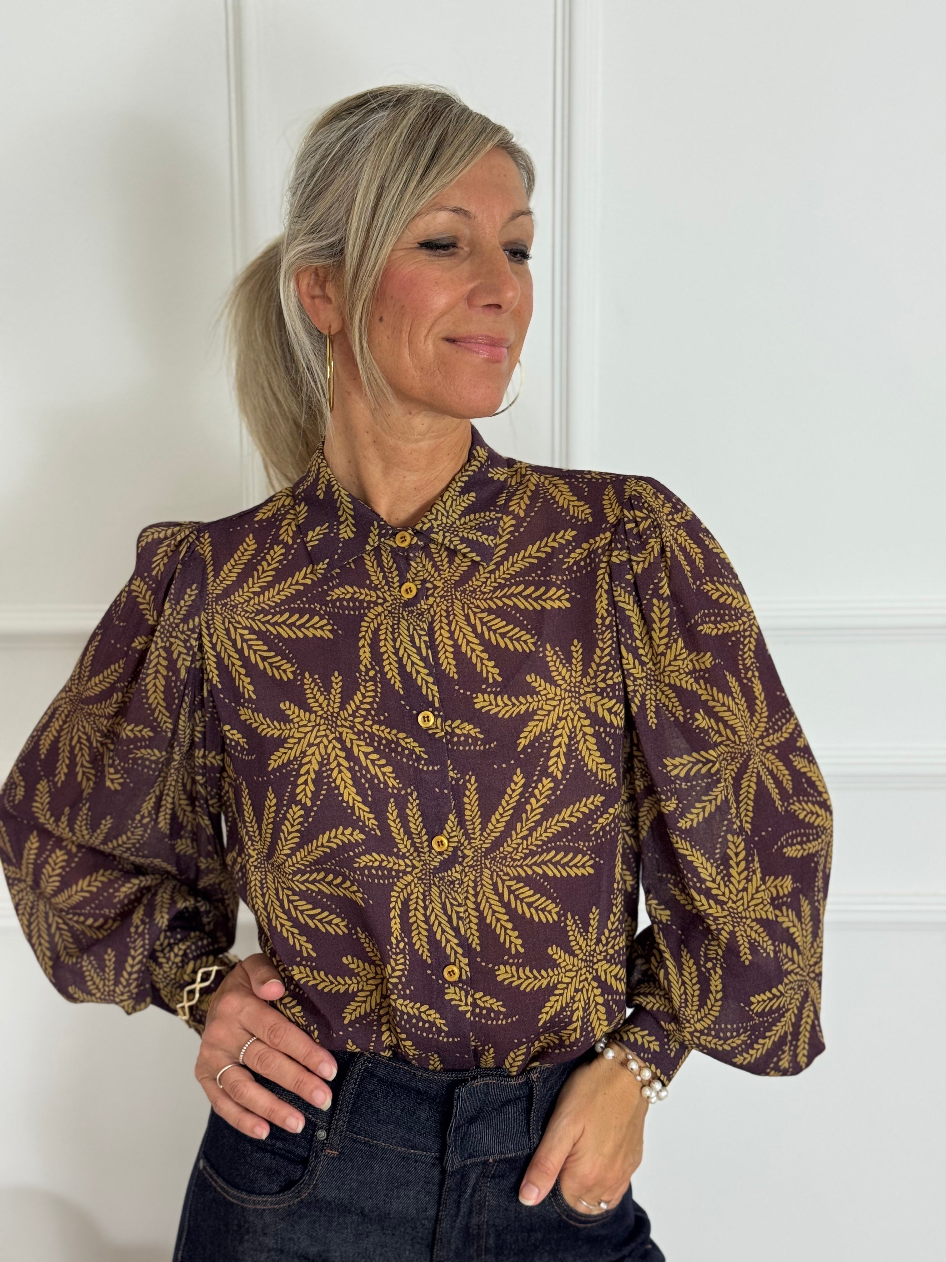 Camicia palme mimì