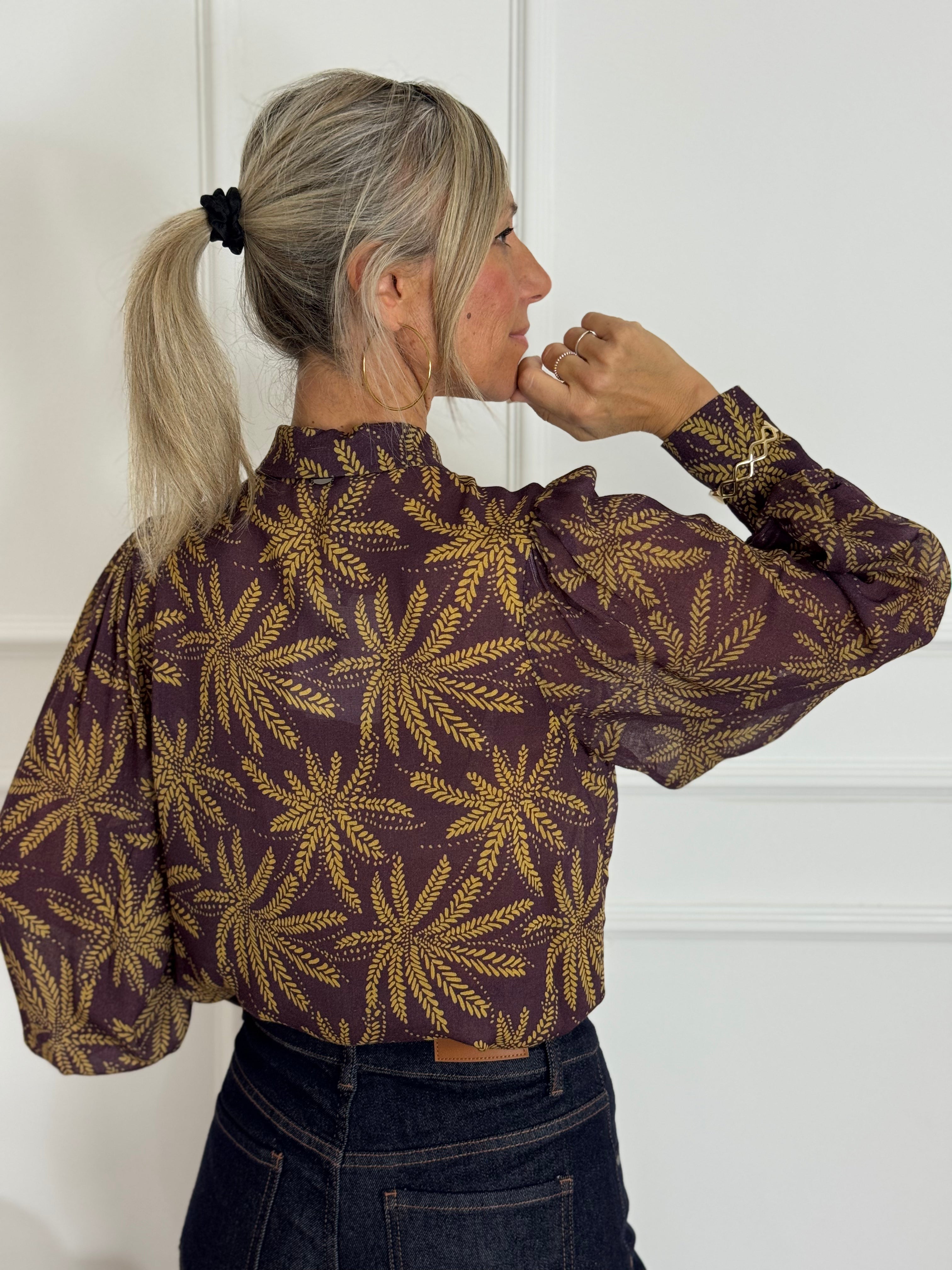 Camicia palme mimì