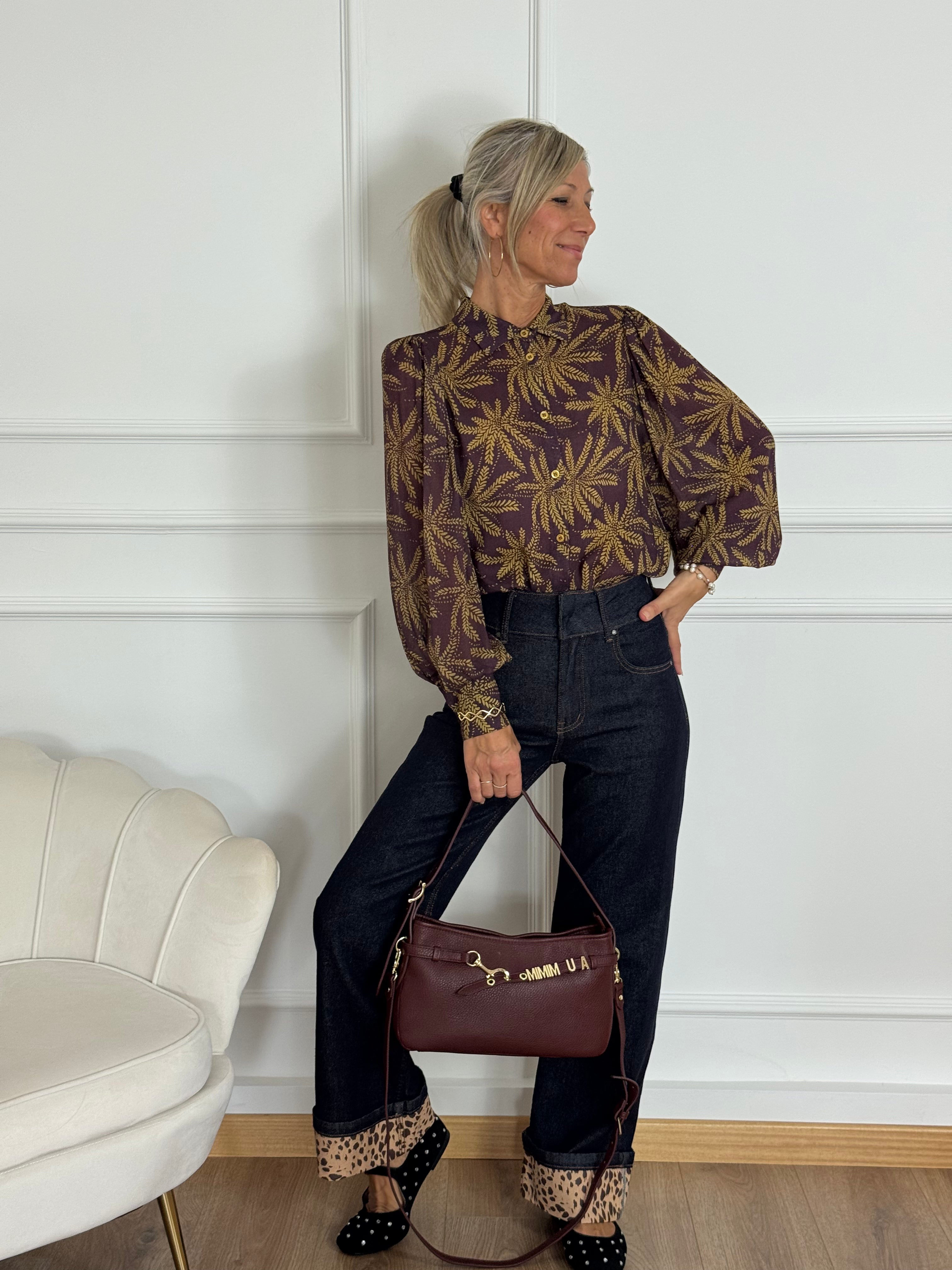 Camicia palme mimì